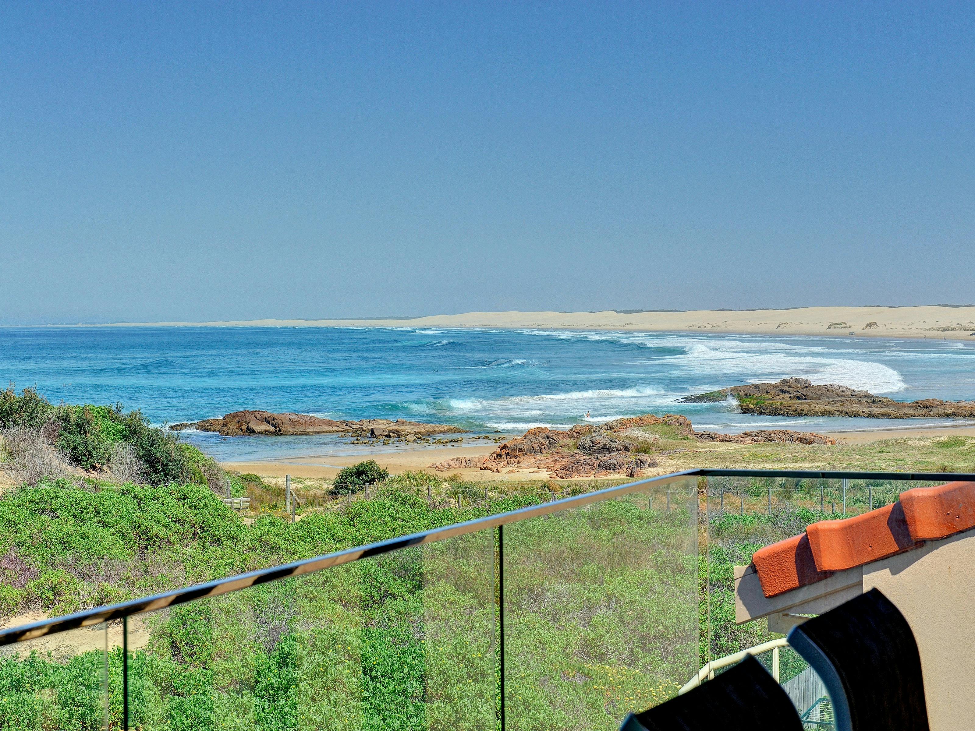 and views of birubi beach