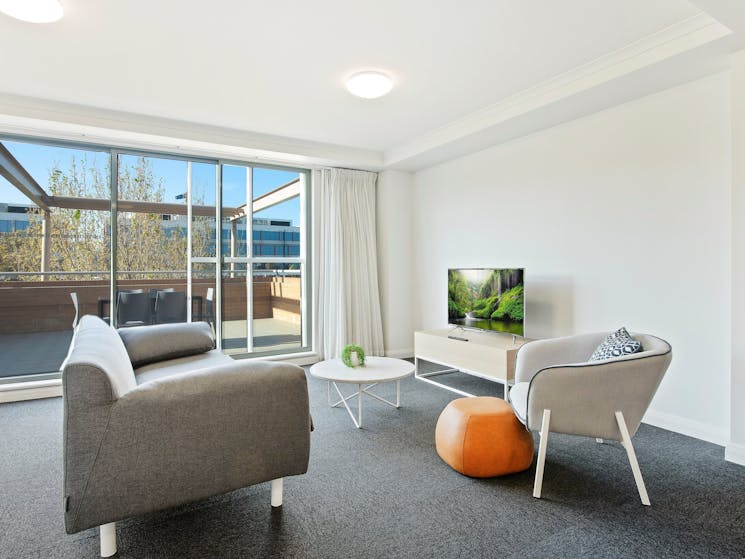 Lounge Room and Balcony