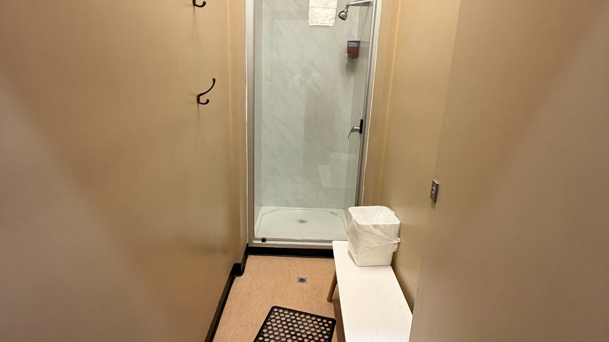 showers