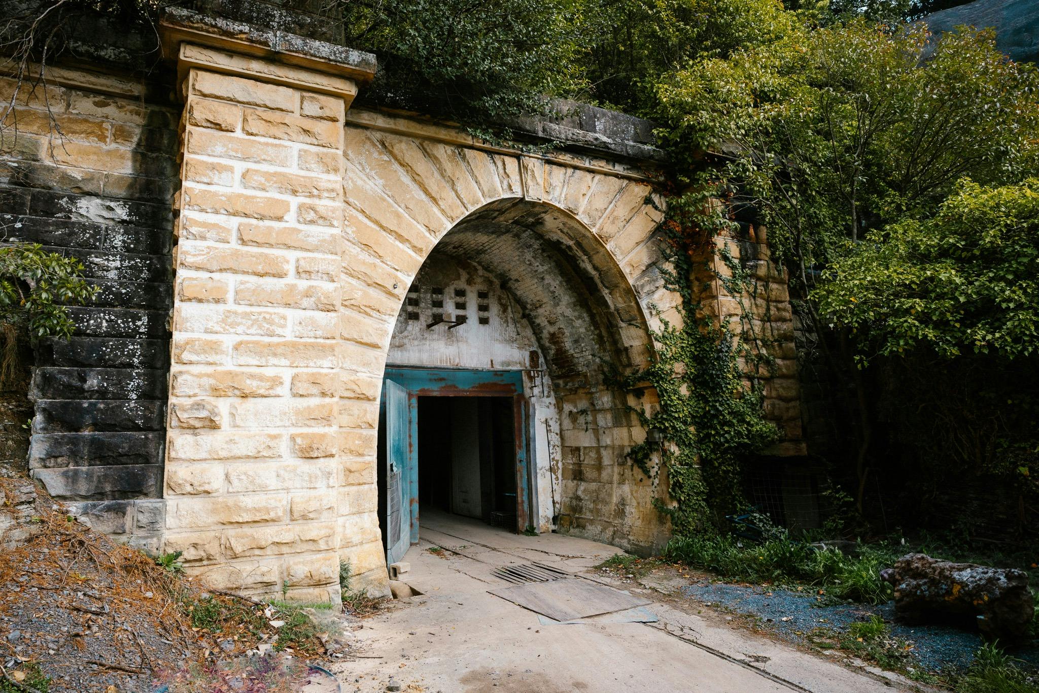 mittagong mushroom tunnel entrance