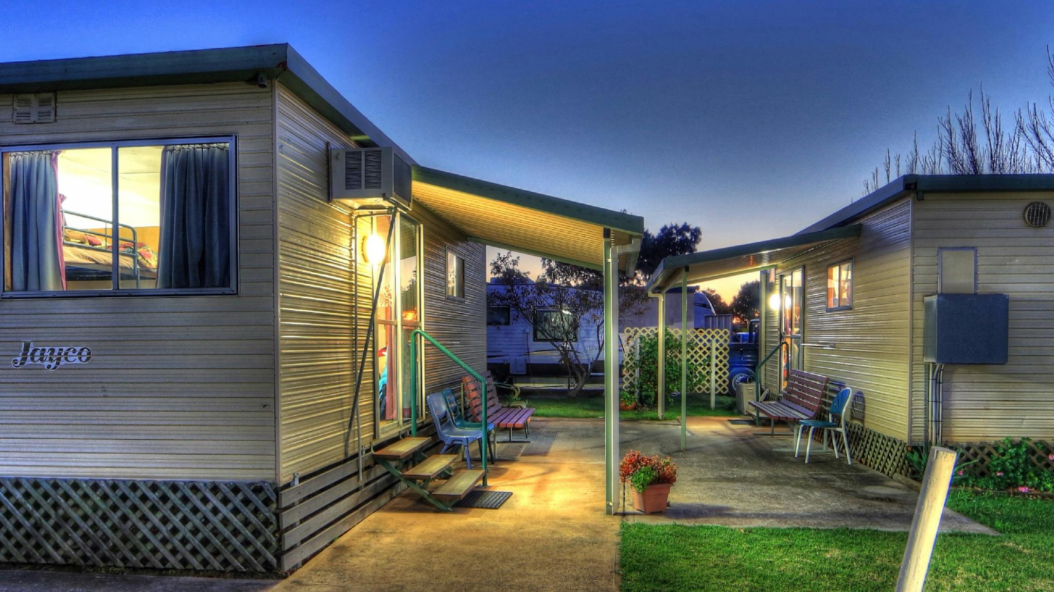 BIG4 Toowoomba Ensuite Cabin 4 Berth Exterior BIG4 Toowoomba Ensuite Cabin 4 Berth Exterior