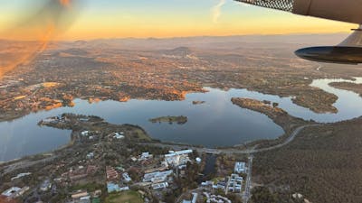 Lake Burley Griffin at Sunset