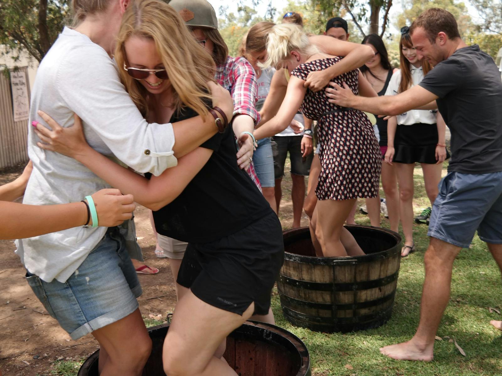 Activities - Grapestomping