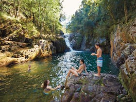 Swimming at Finch Hatton Gorge