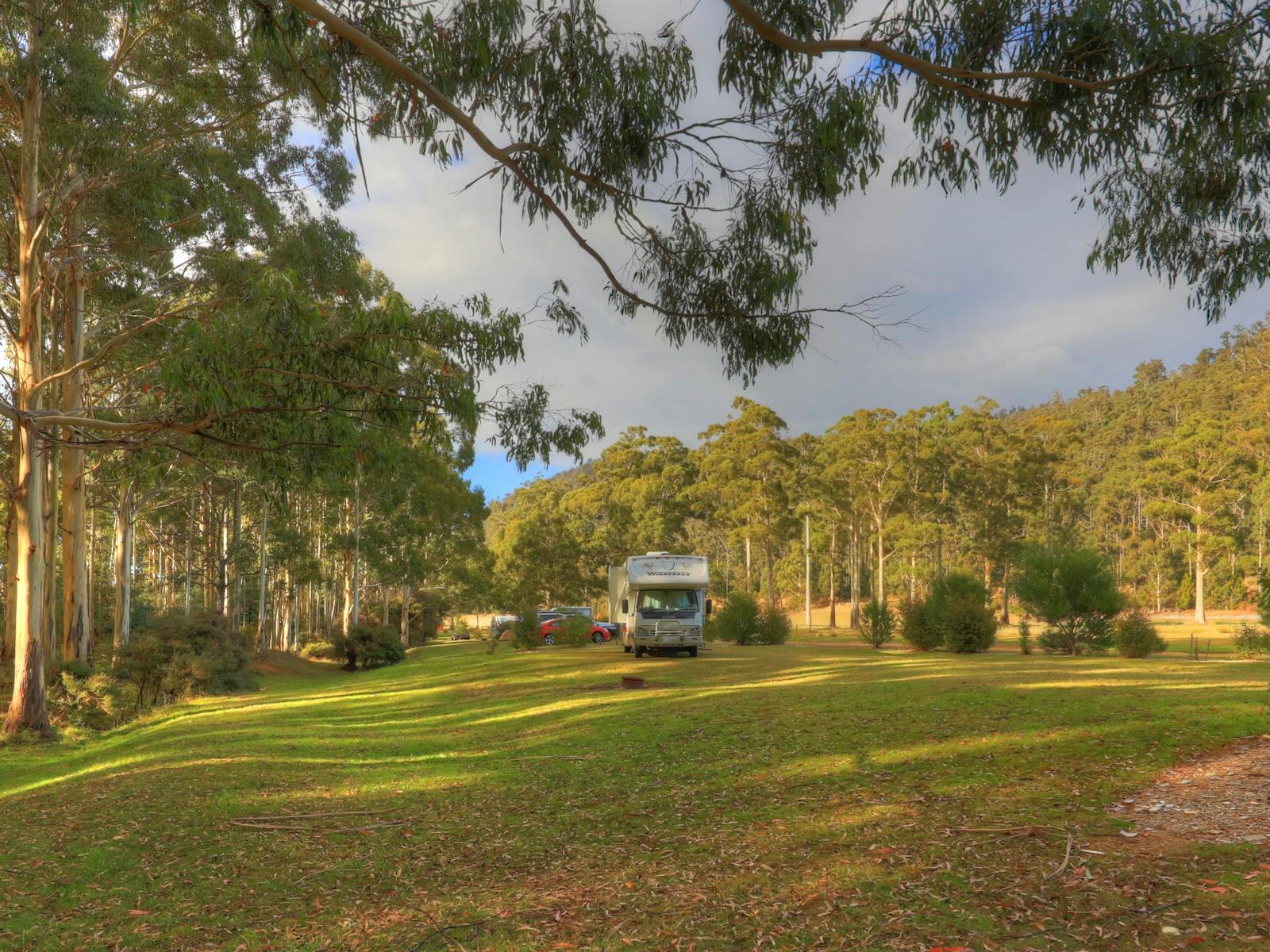 unpowered camp site