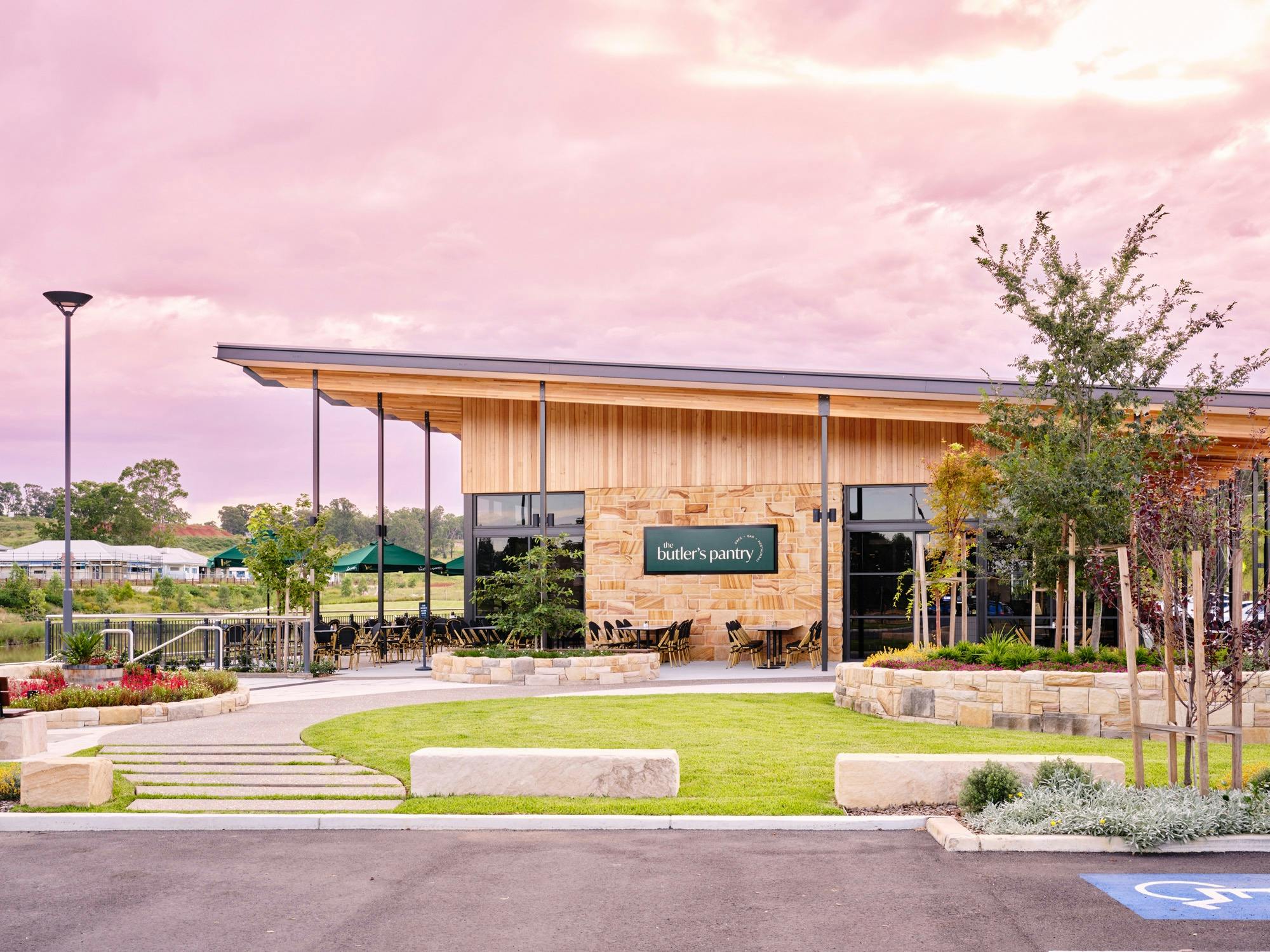Front entrance at The Butler's Pantry