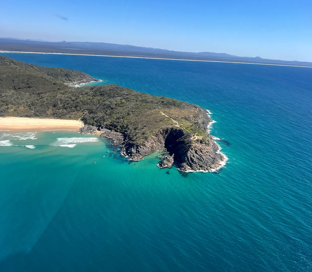 Beach and Bush Sunshine Coast Helicopter tour