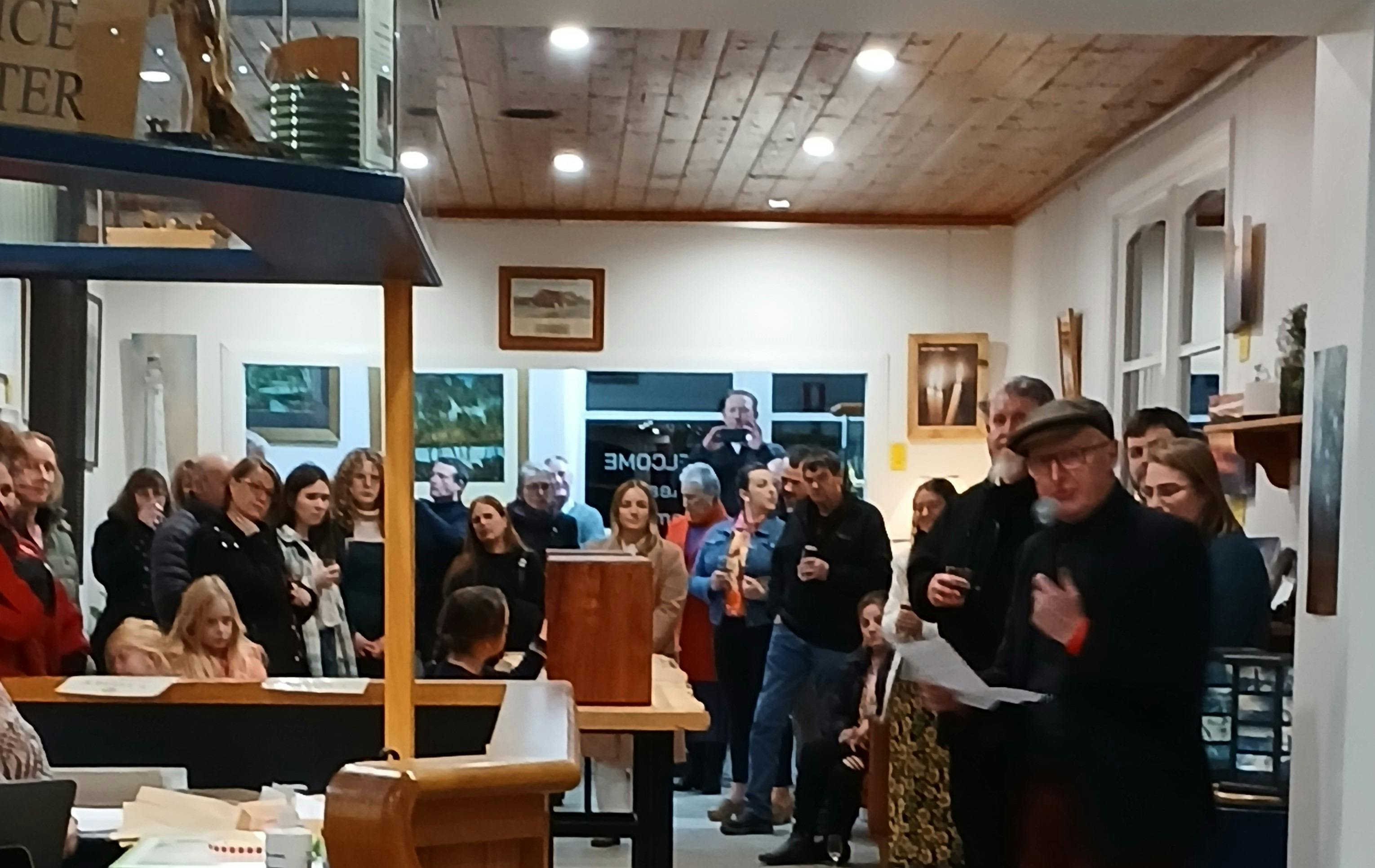 Opening of Strahan Solstice Exhibition 'Light House'