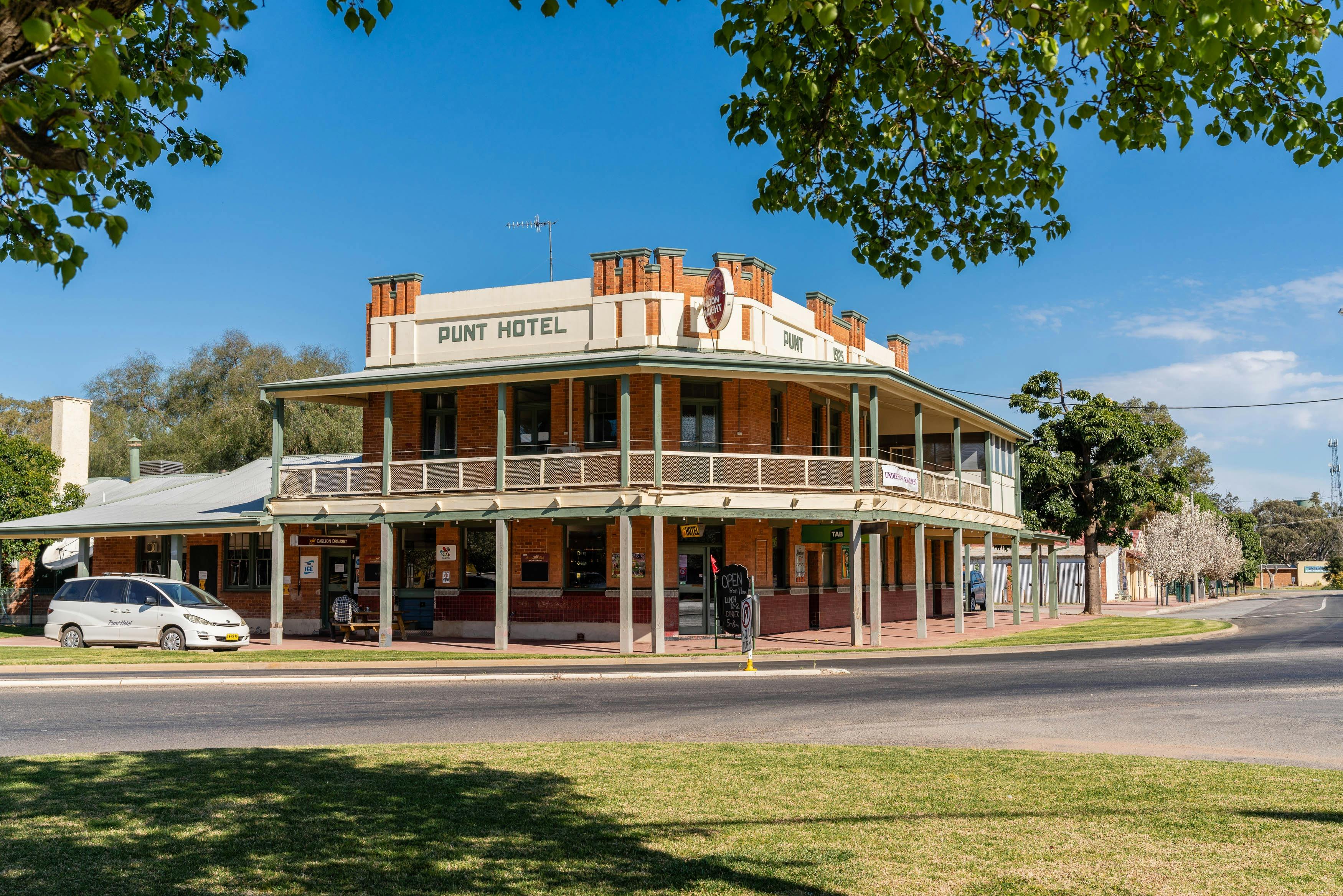 パントホテルの外観