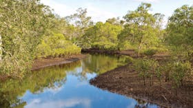 Canoe Evans River Paddle Route