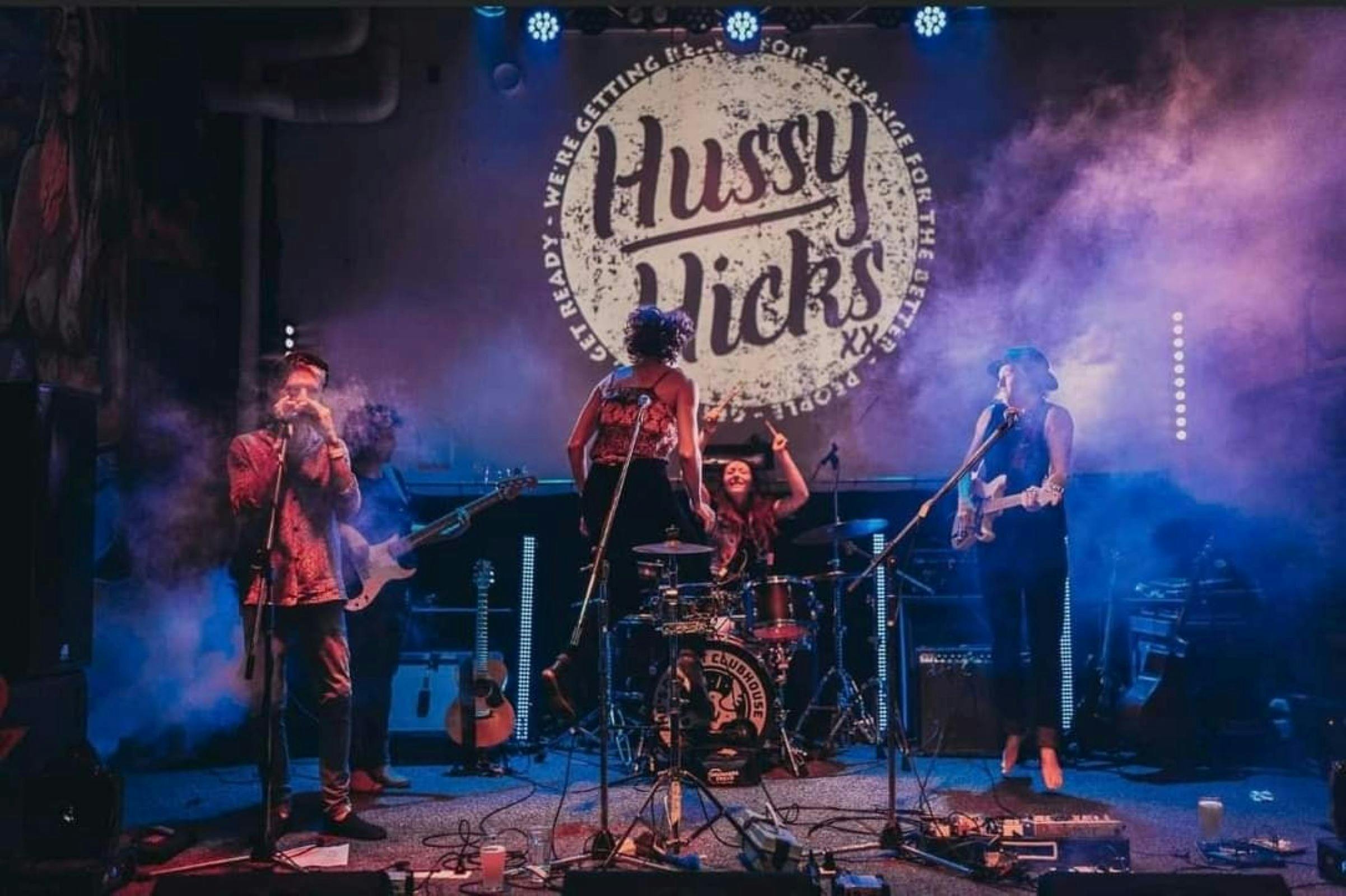 Reds, Whites, Blues & Brews | Hussy Hicks at Greg Cooley Wines