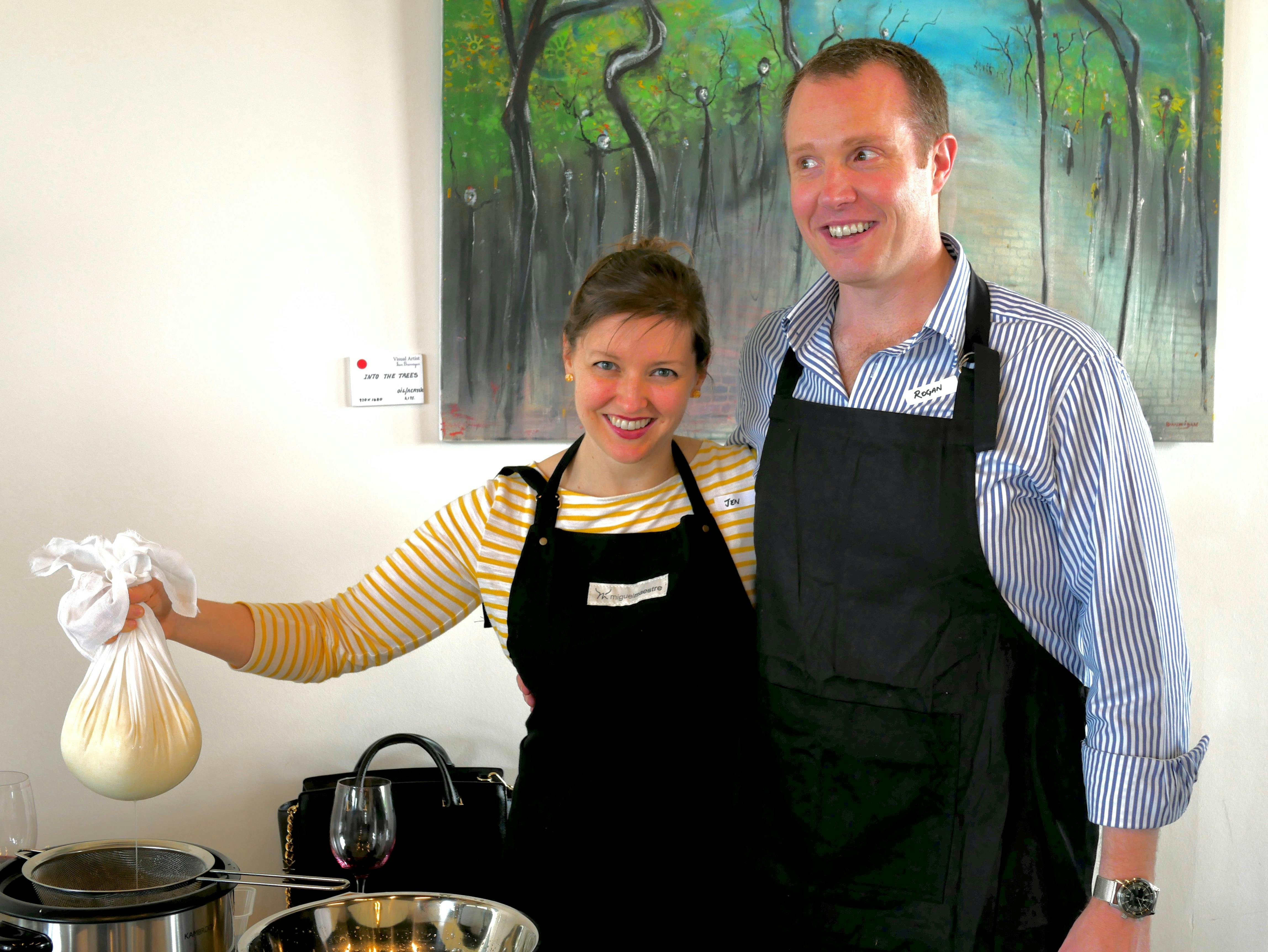 Fleurieu Food and Wine Cheese Making