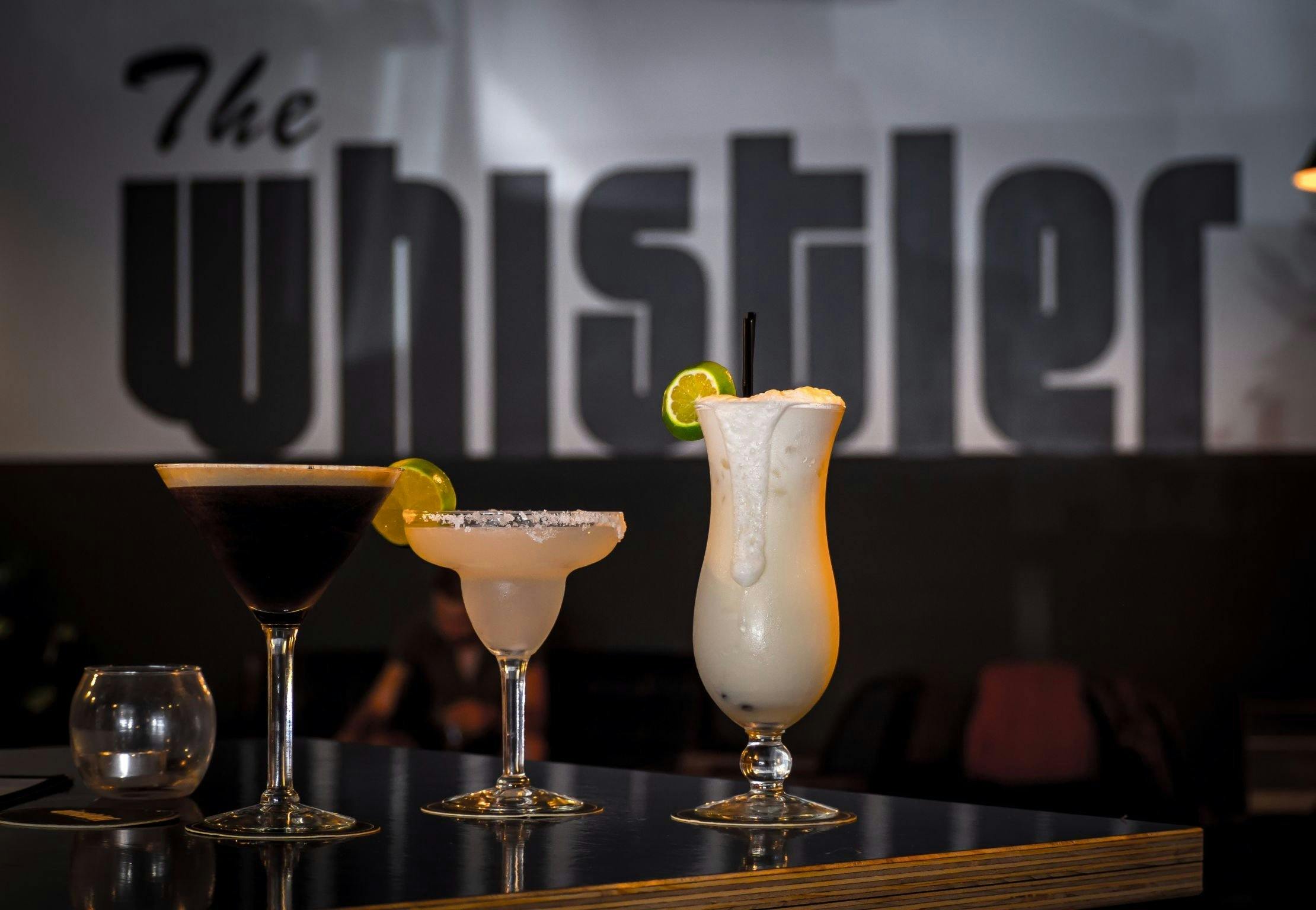 Cocktails at The Whistler