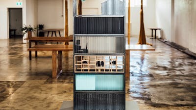 Artwork pictured by Jeremy Lepisto, during Design Canberra Exhibition 2020
