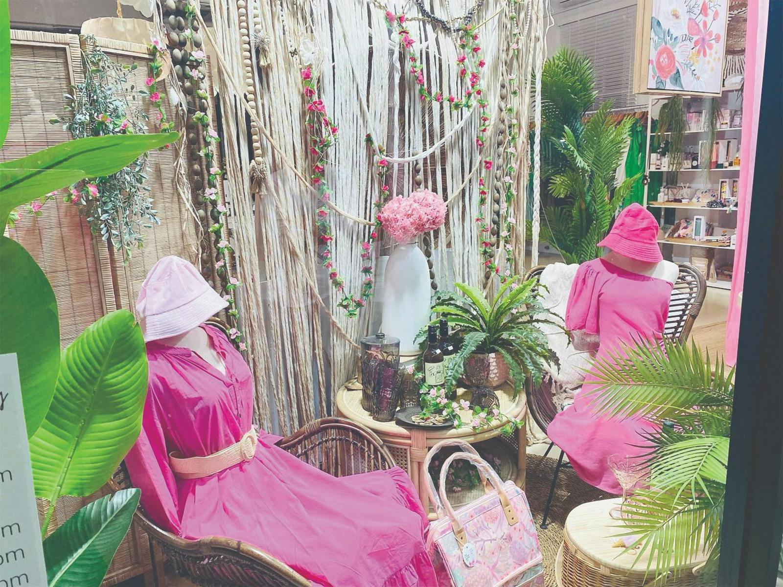 Summer dress display