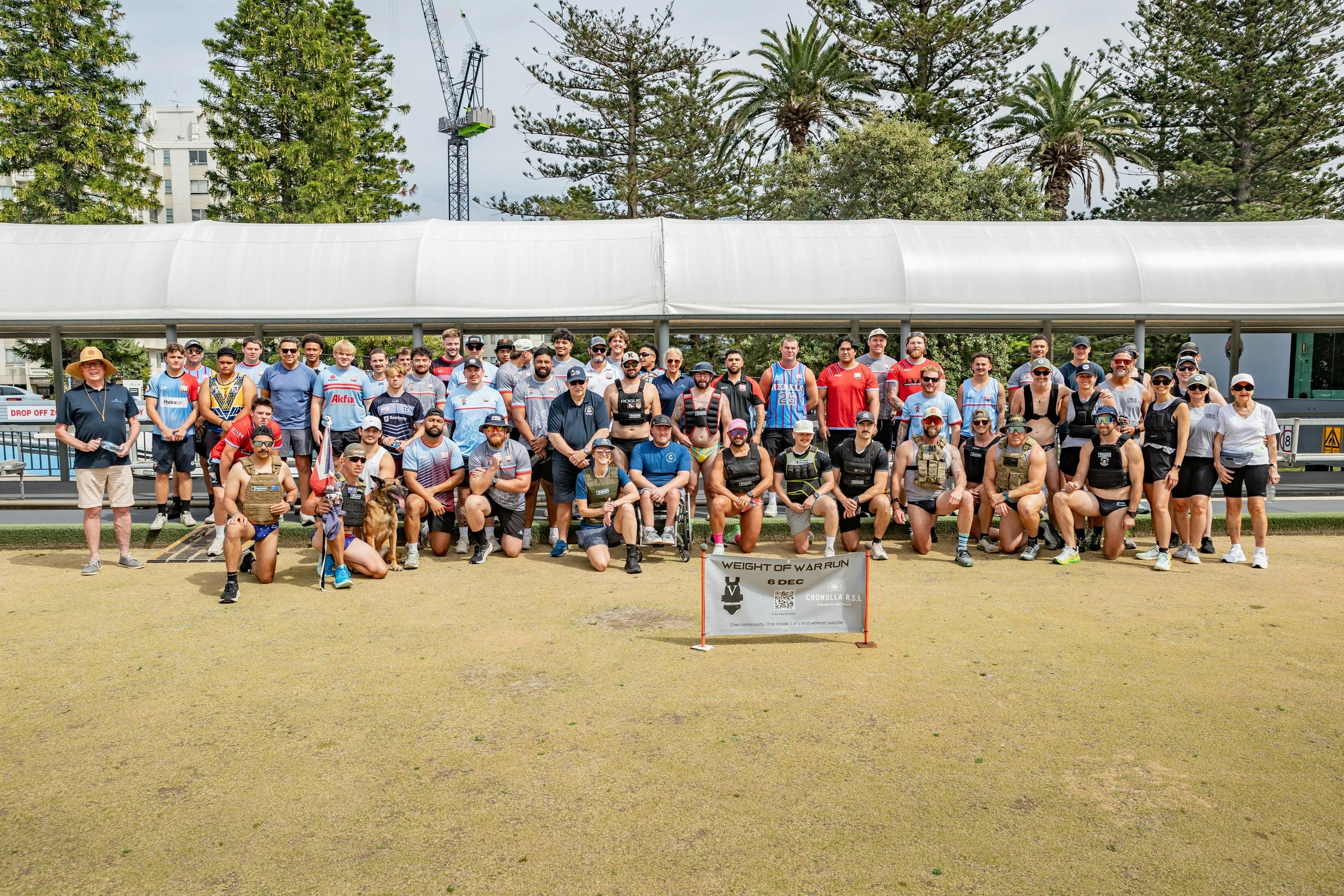 Weight of War Run Cronulla