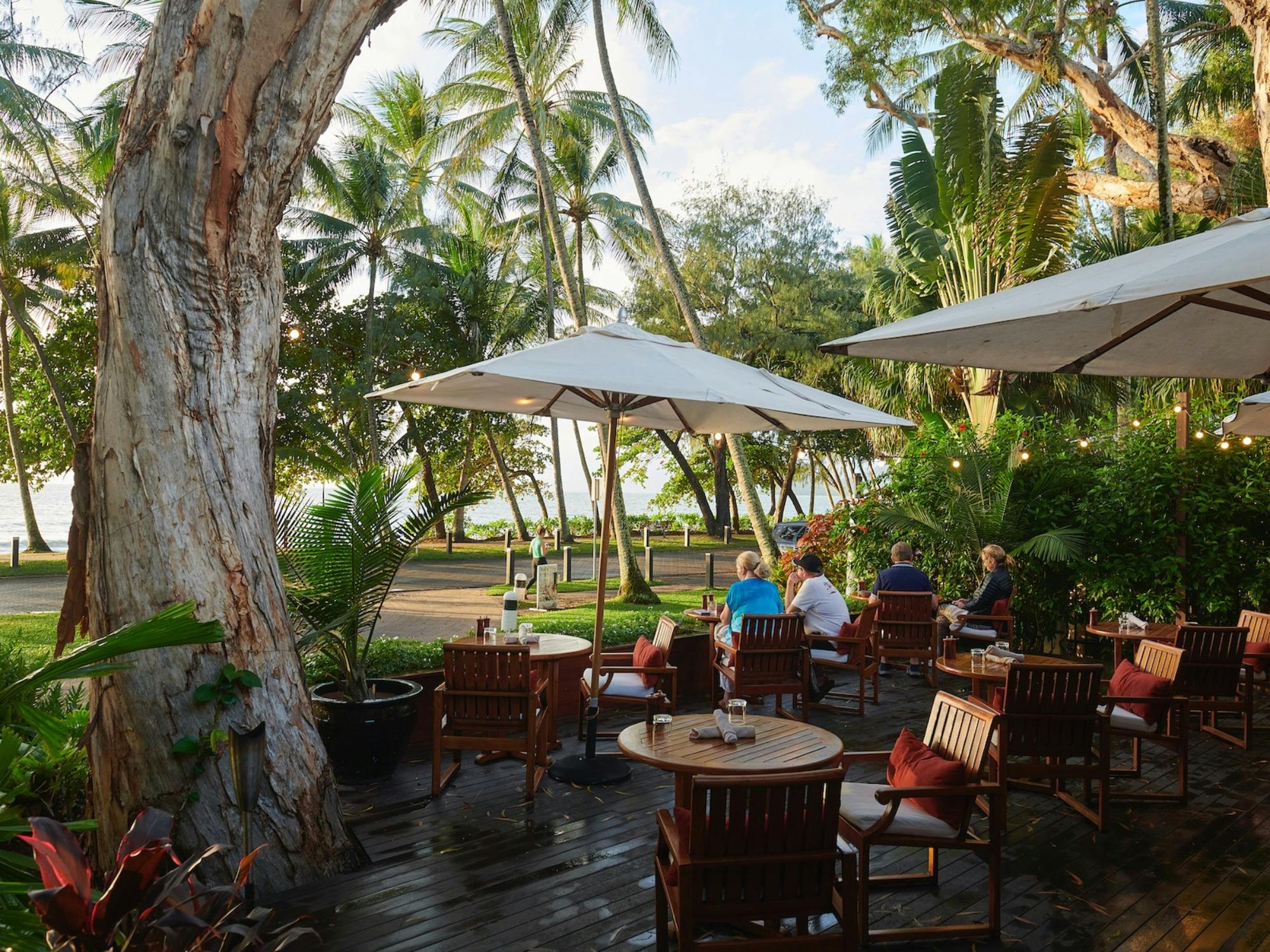 The Reef House Restaurant overlooking the Coral Sea