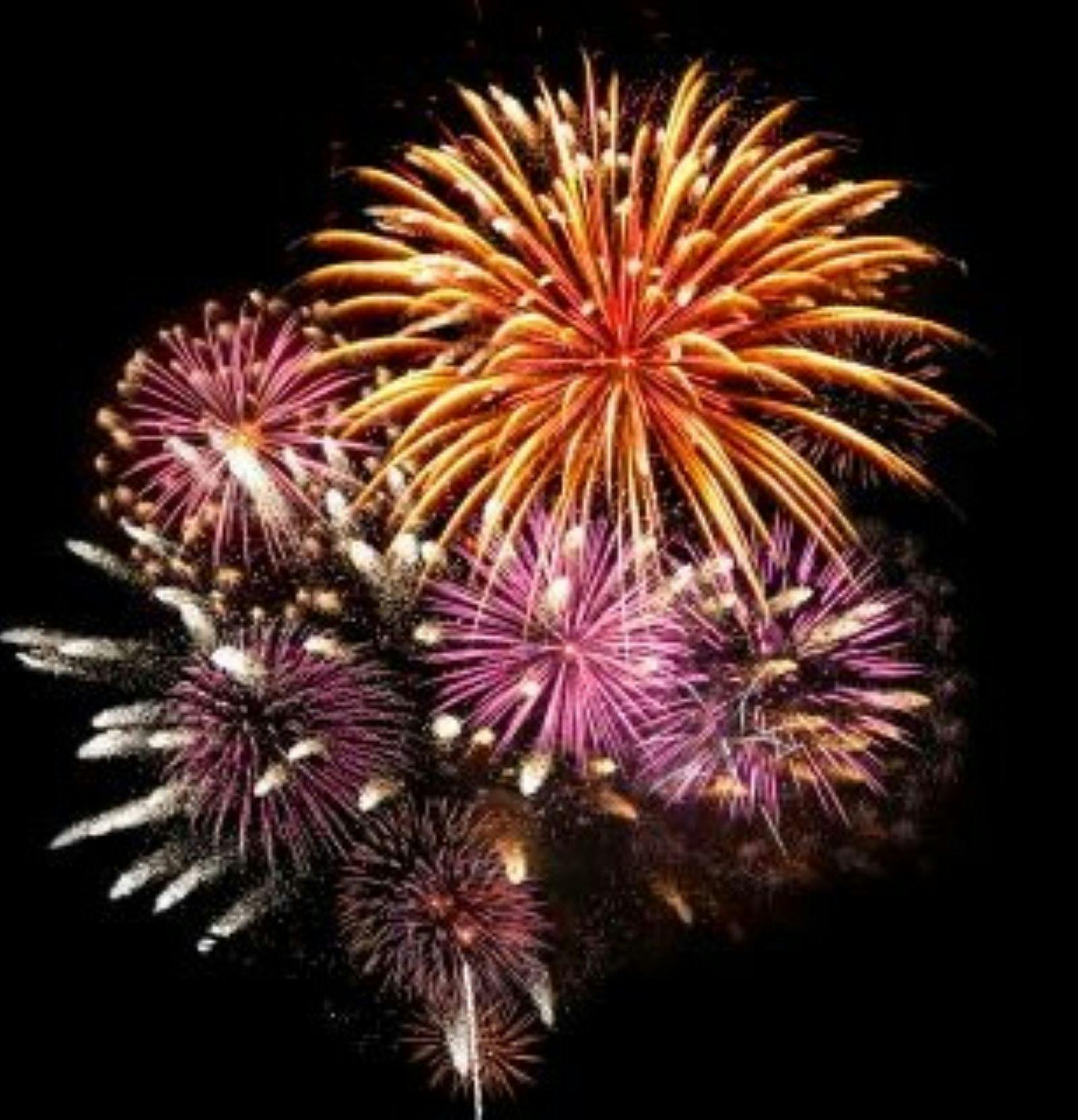Winterfeuerwerk des Bellingen Lions Club