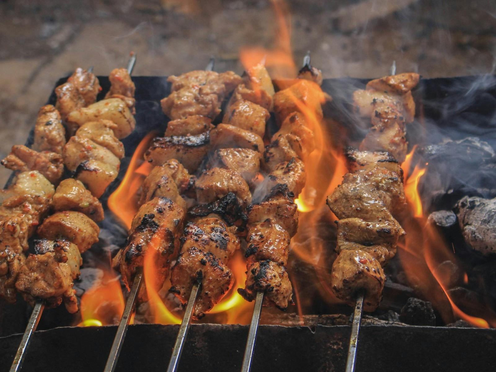 Grilling on the BBQ