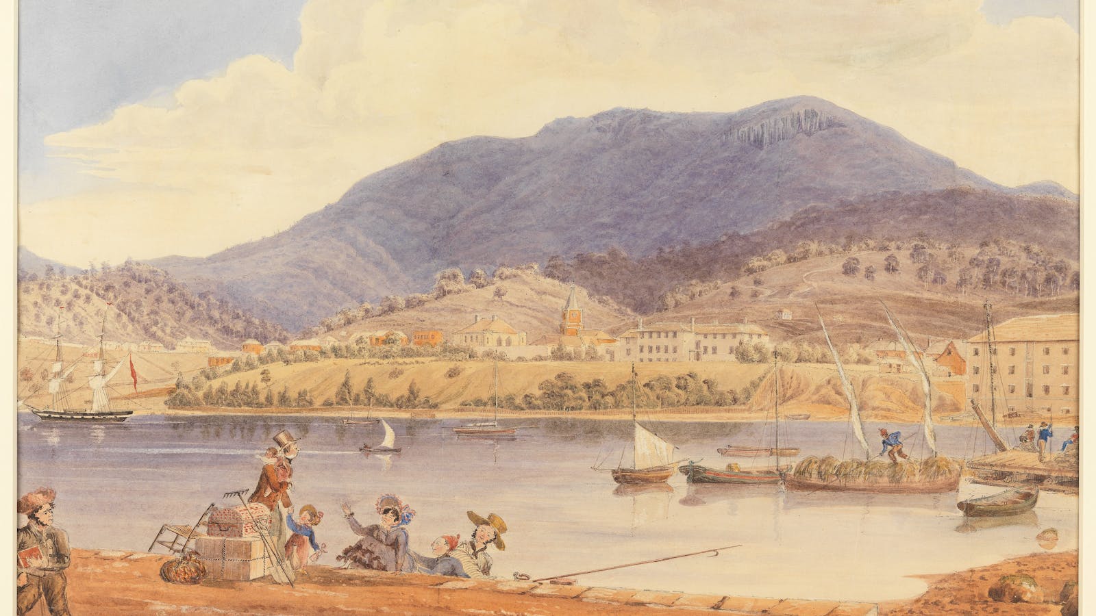 Hobart Town Van Dieman's Land 1827