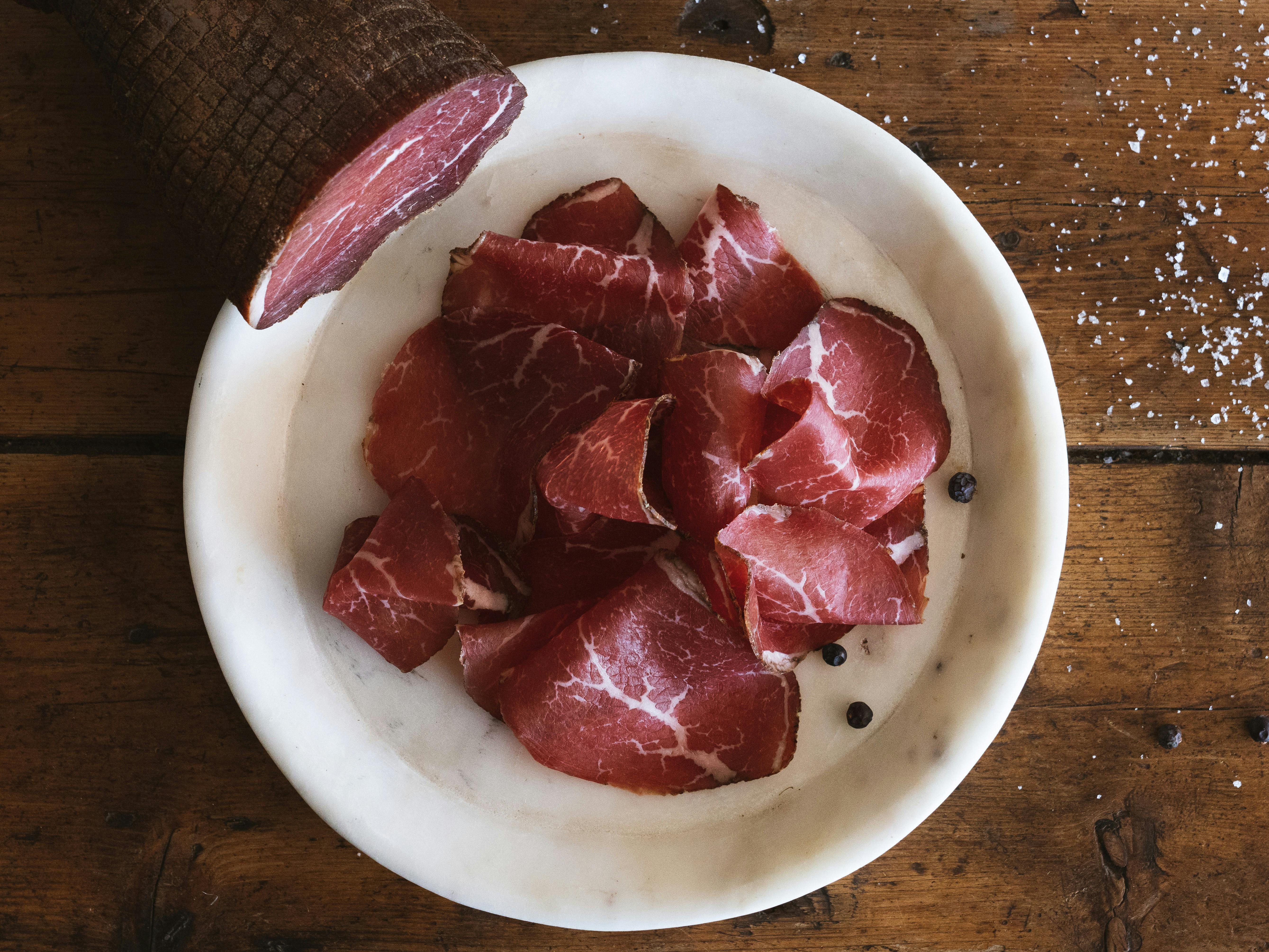 Poachers Pantry cold smoked meat breasola