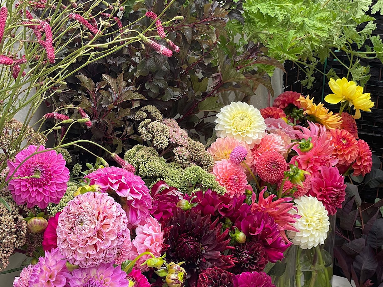 Spring Garden Vase A Floral with Miss Moss HerCanberra