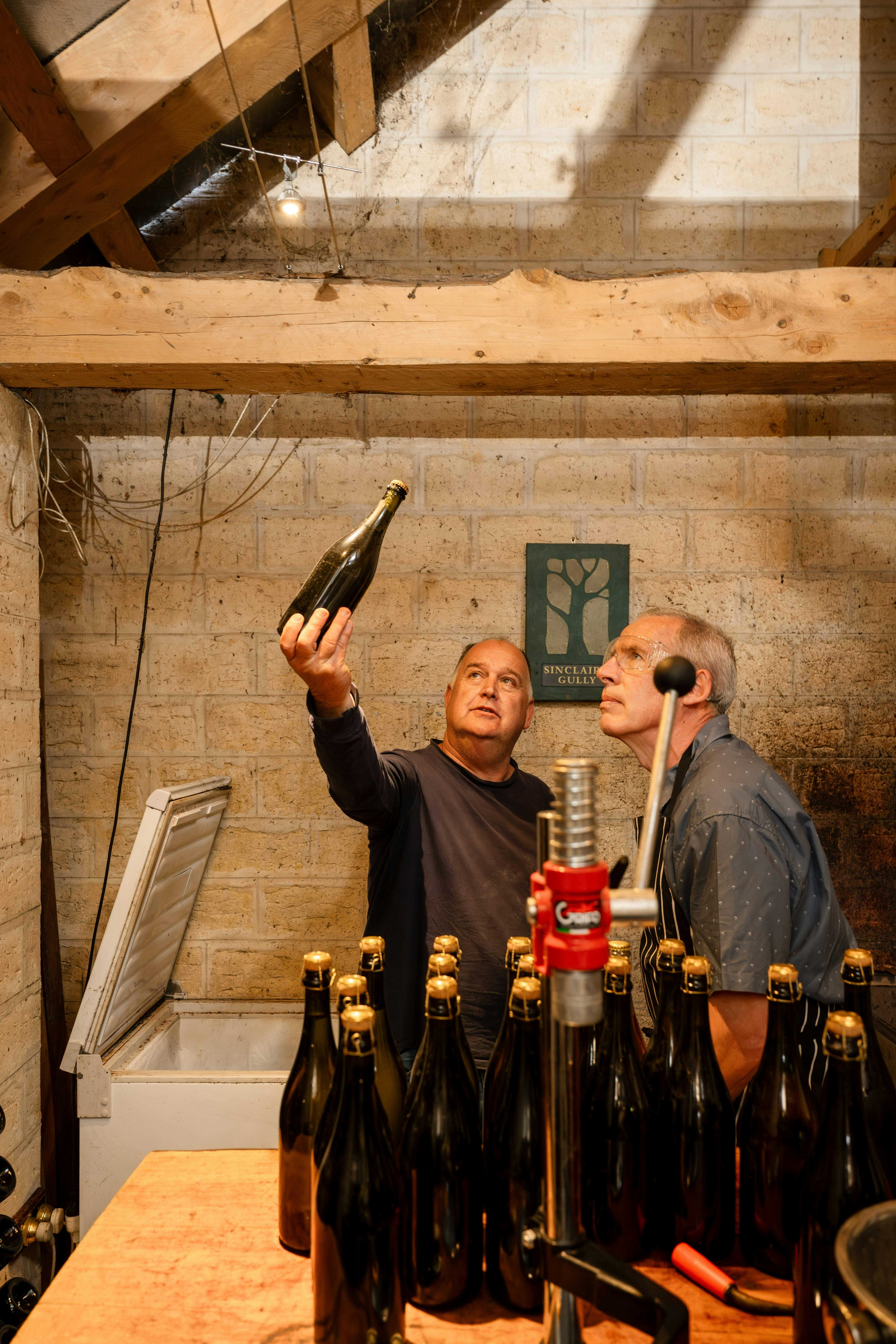 Sparkling Winemaker for the Day @ Sinclairs Gully