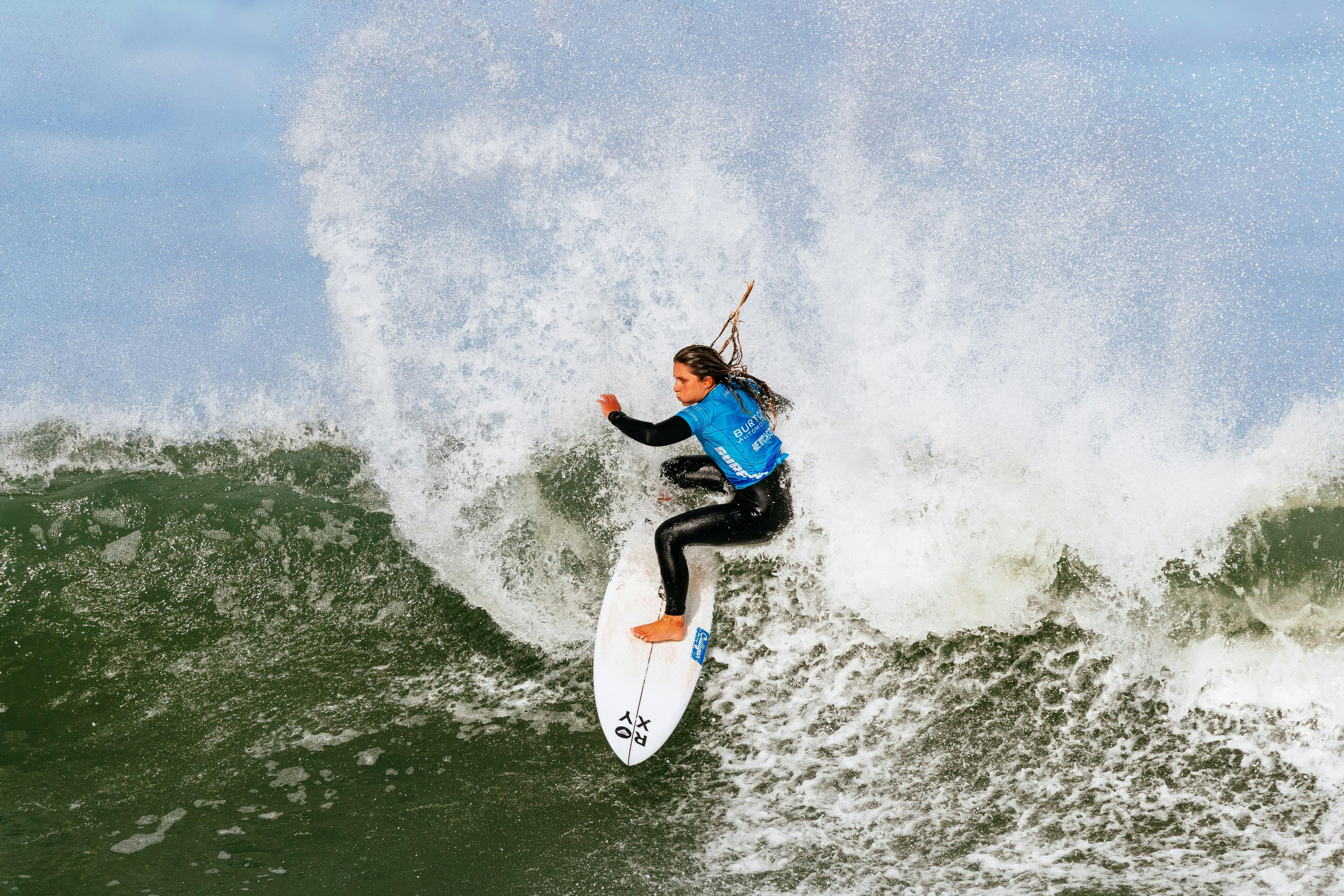 Francisca Veselko. Winner Burton Automotive Newcastle Surfest 2025 Womens event