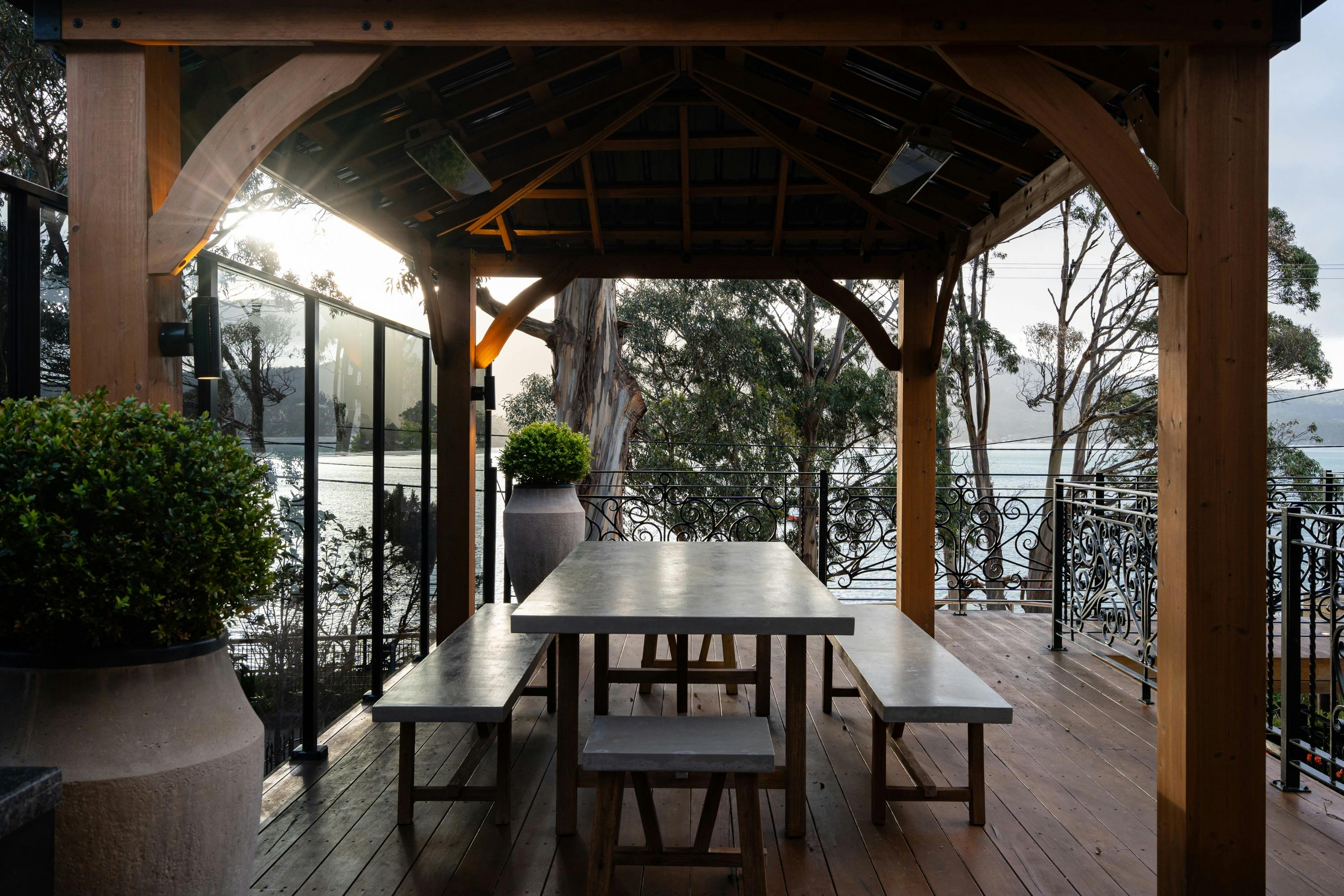 Dome 2 Adventure Bay Deck Ocean Views