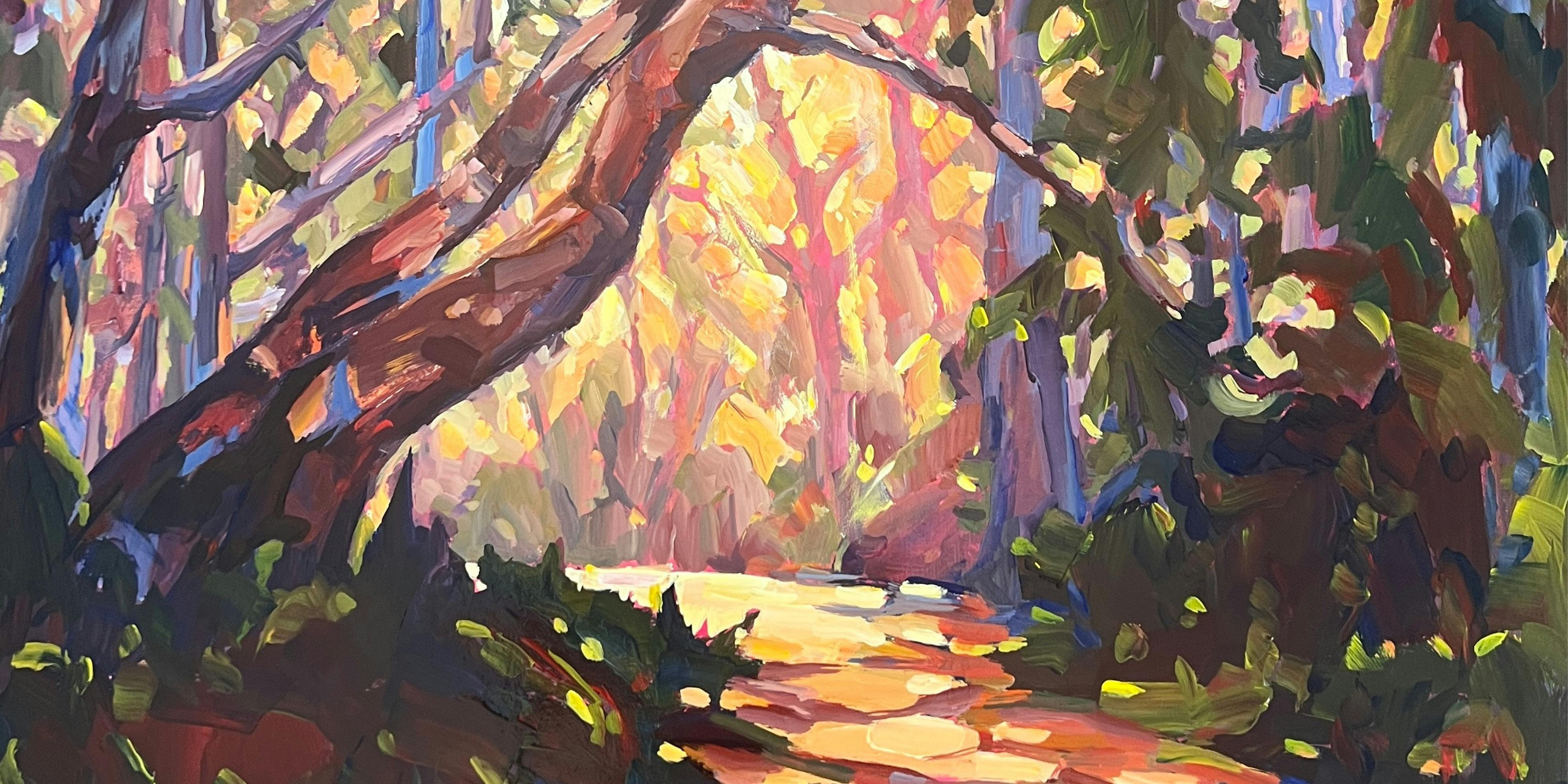 Landscape painting by artist Jenni Tate Reimer (Painting)