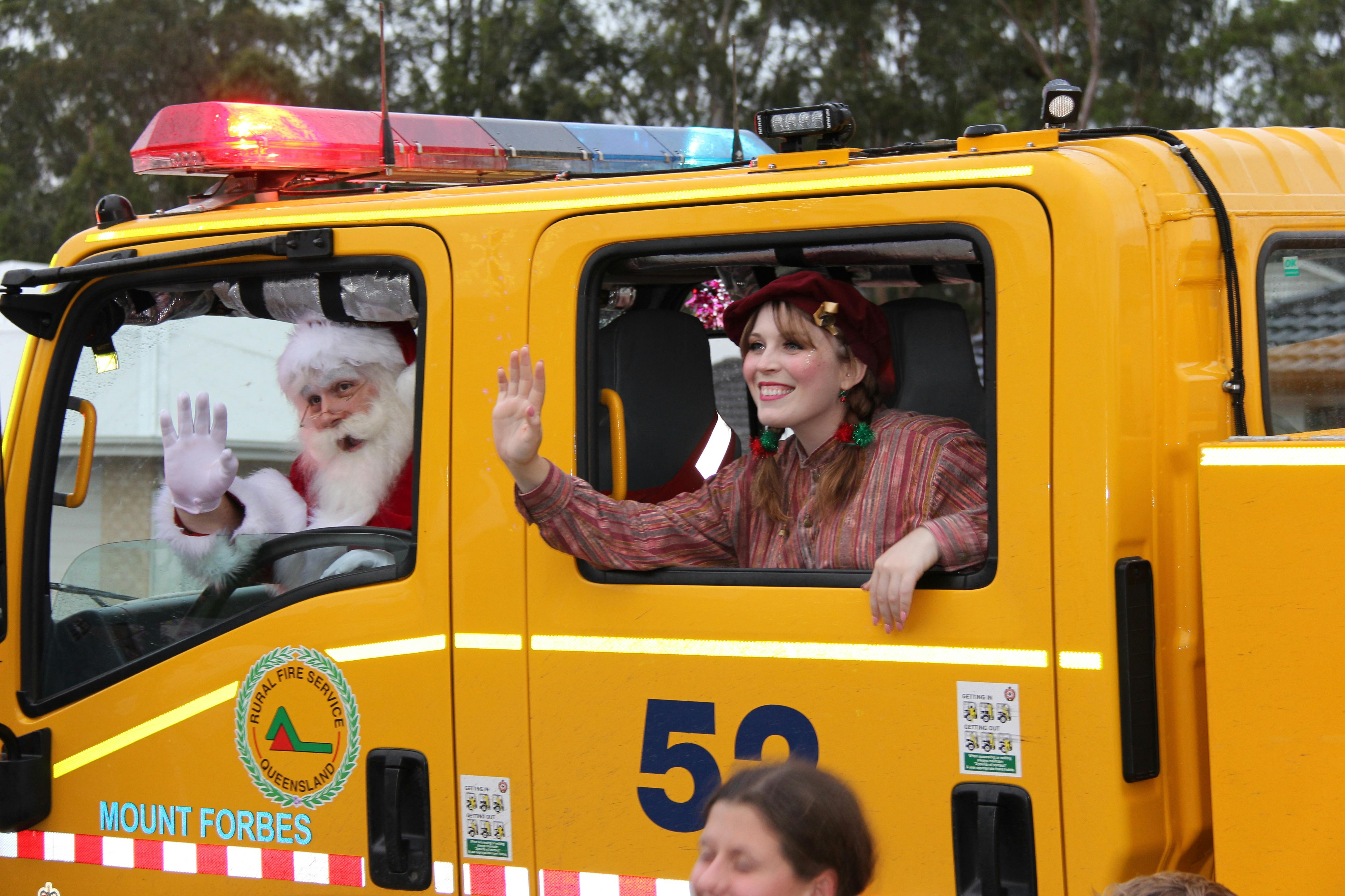 Santa and Sirens - Christmas in Ipswich