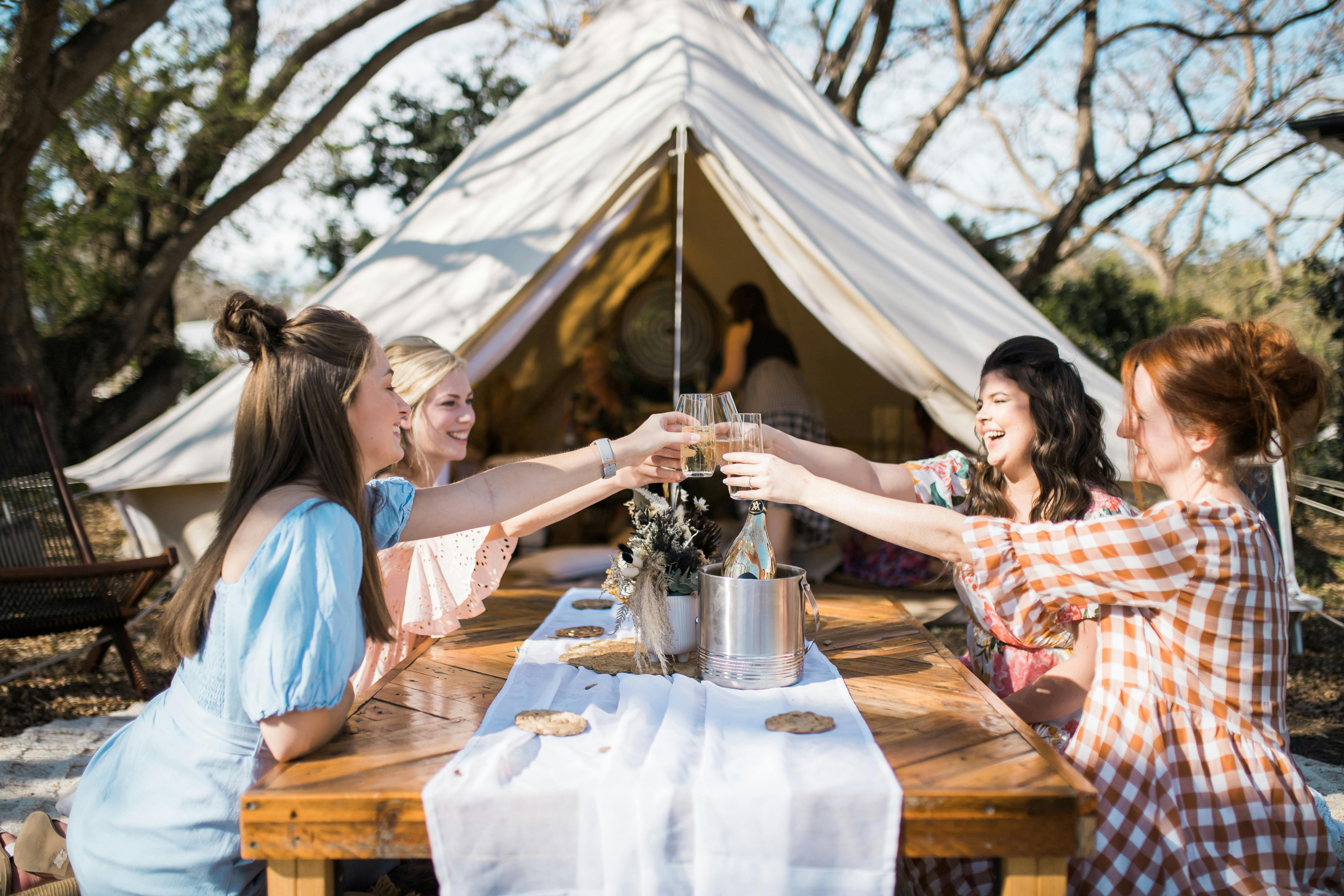 Bell Tent Beautiful for your next Birthday