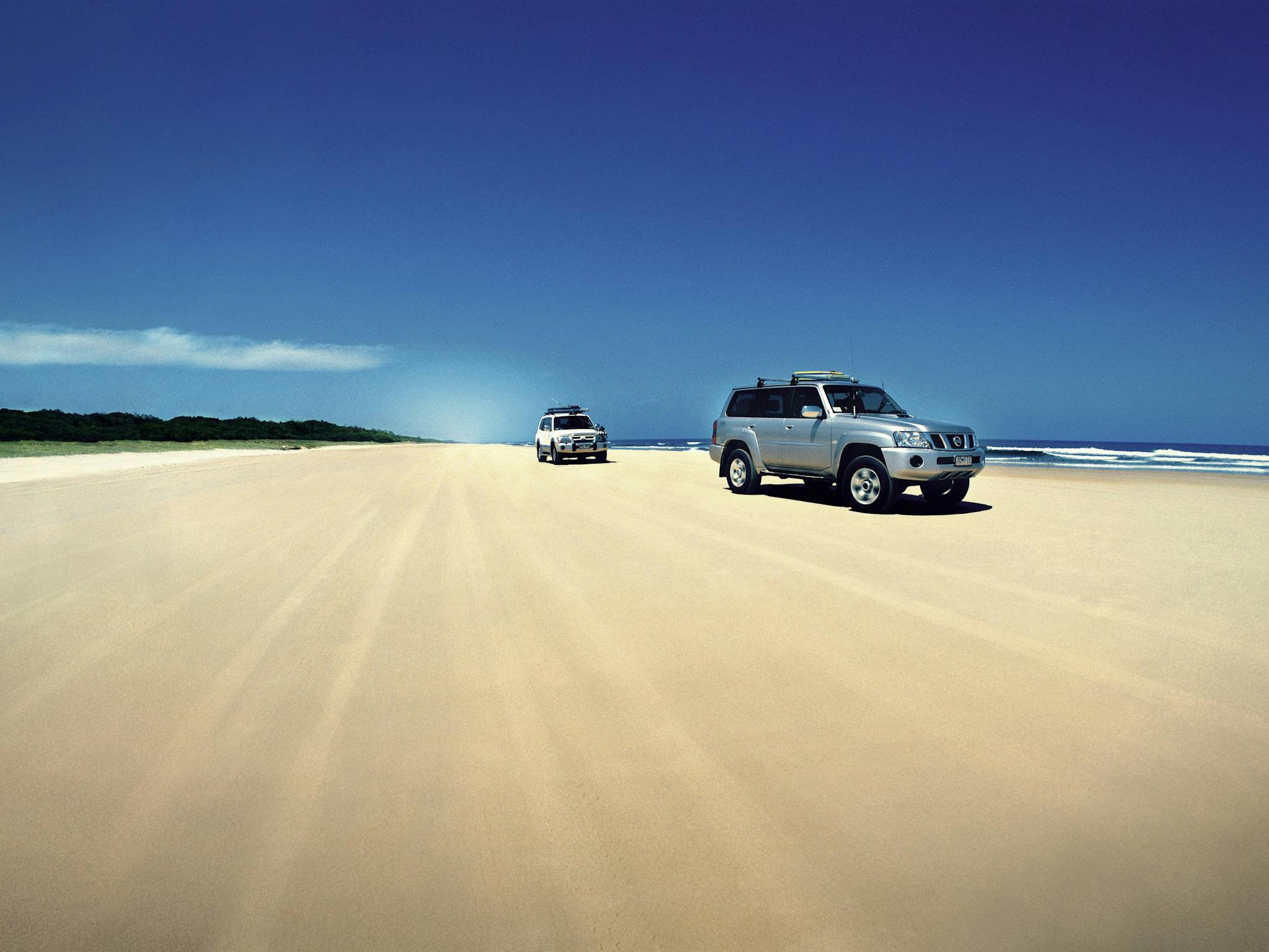 75 Mile Beach, Fraser Island 75 Mile Beach, Fraser Island