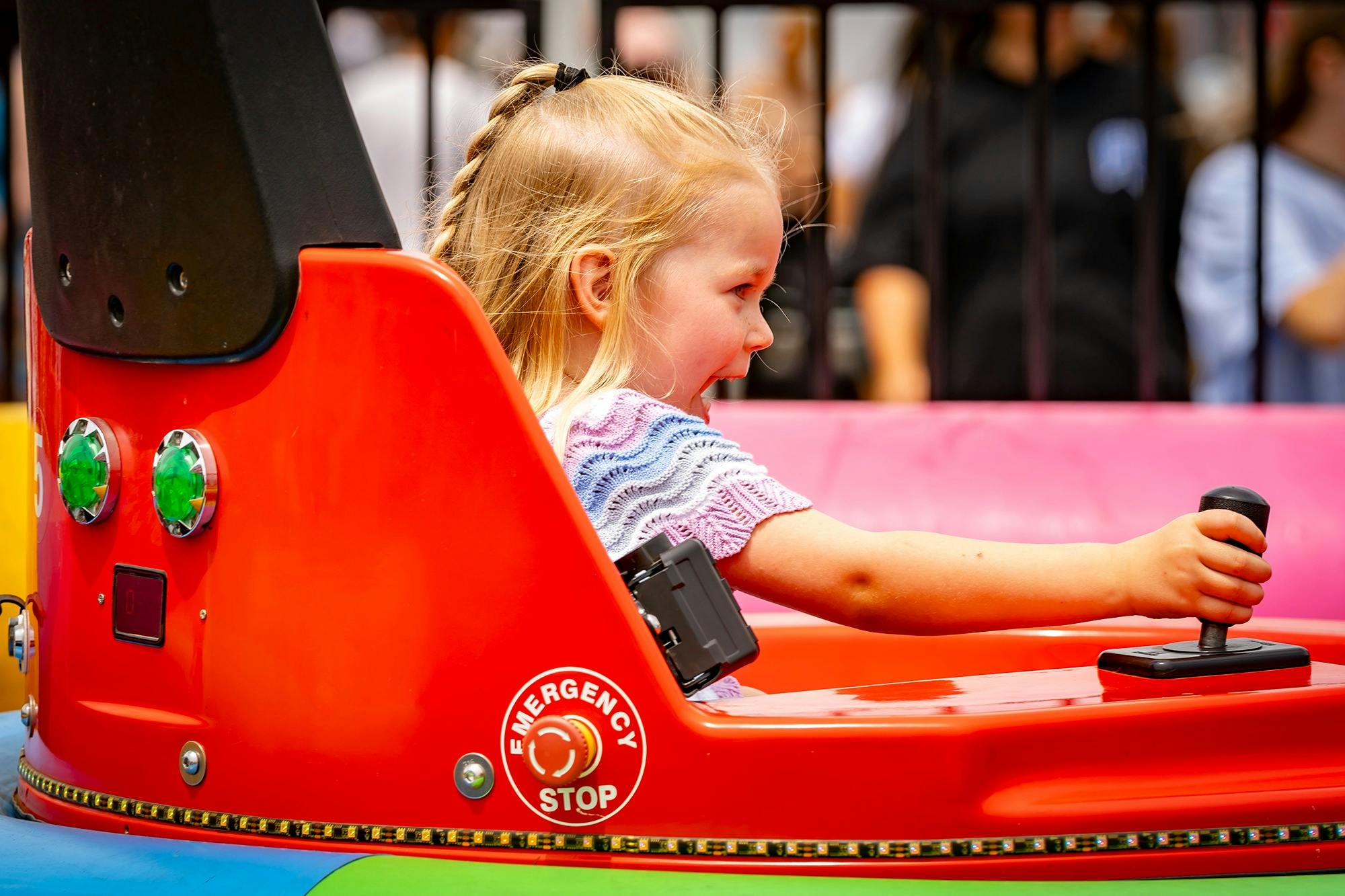 Carnival Rides at the Kate Smith Semaphore Street Fair