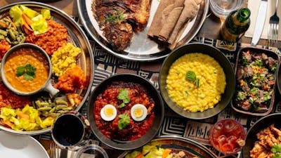 food at Ethiopian On Northbourne