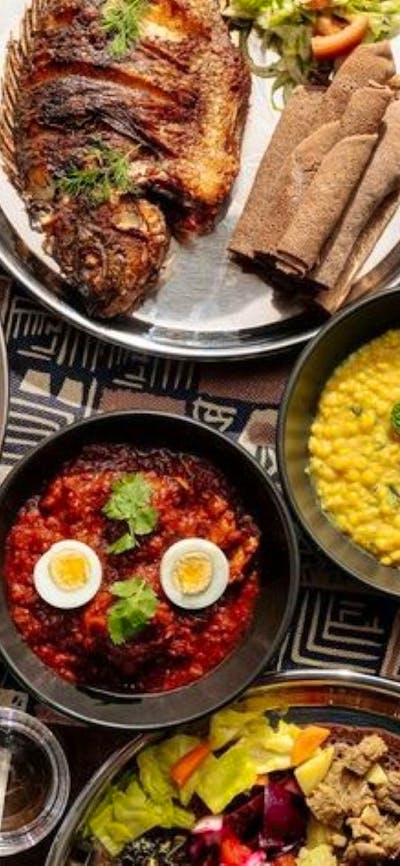 food at Ethiopian On Northbourne