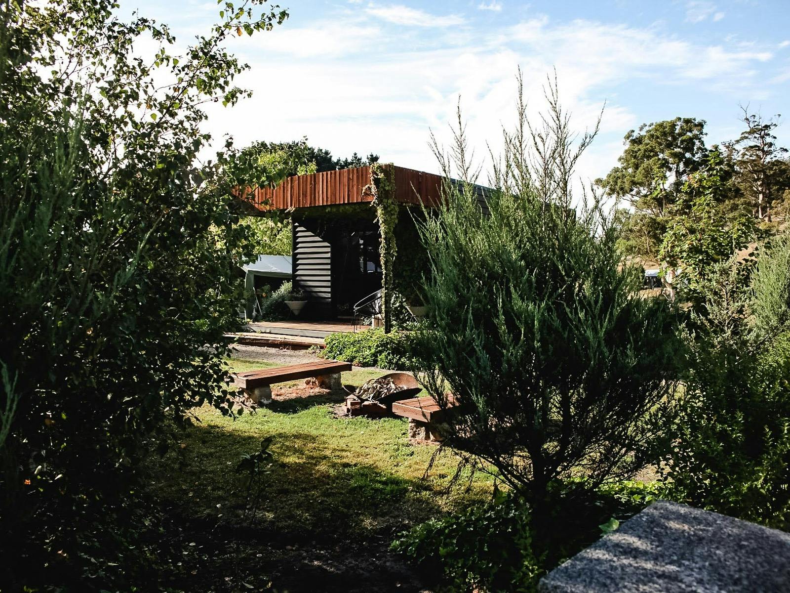 Farmhouse picnic and private farm pod stay