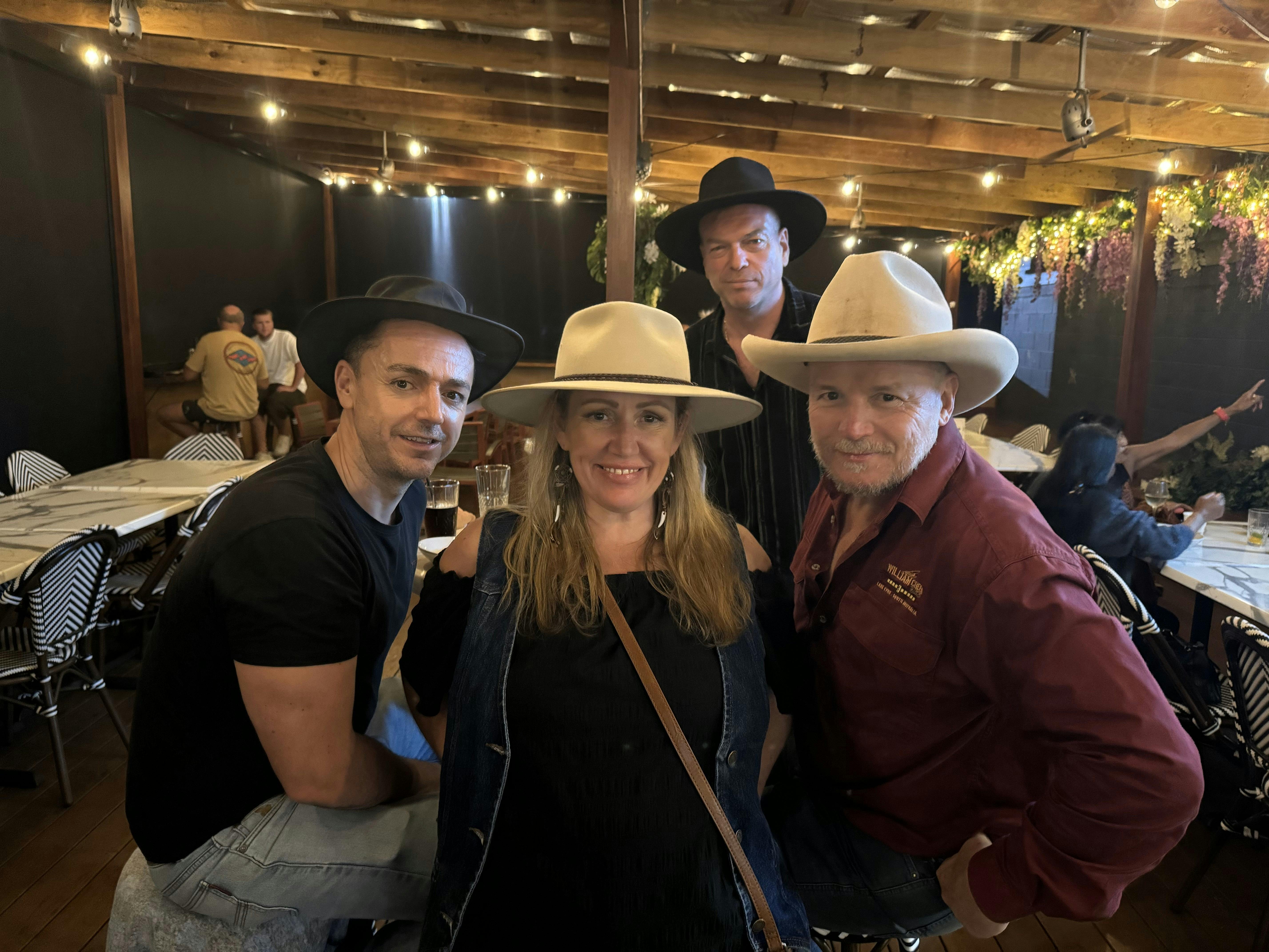 western event themed dinner