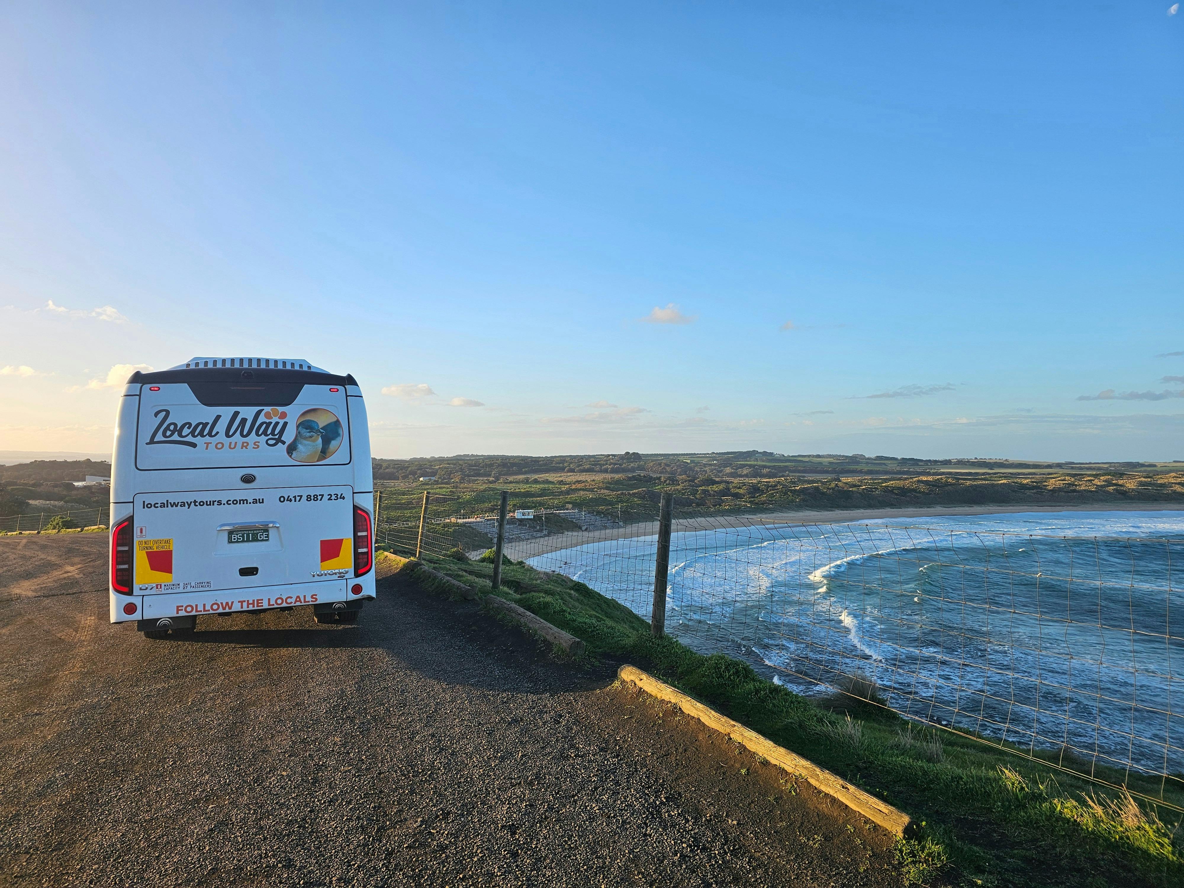 Phillip Island Winery Feast and Penguin Tour