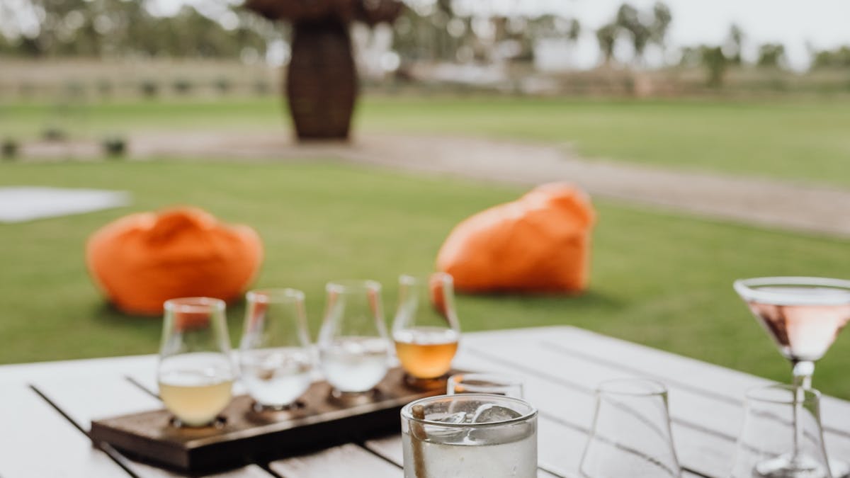 Our tasting paddle allows you to select four drinks or for those who would prefer a cocktail.