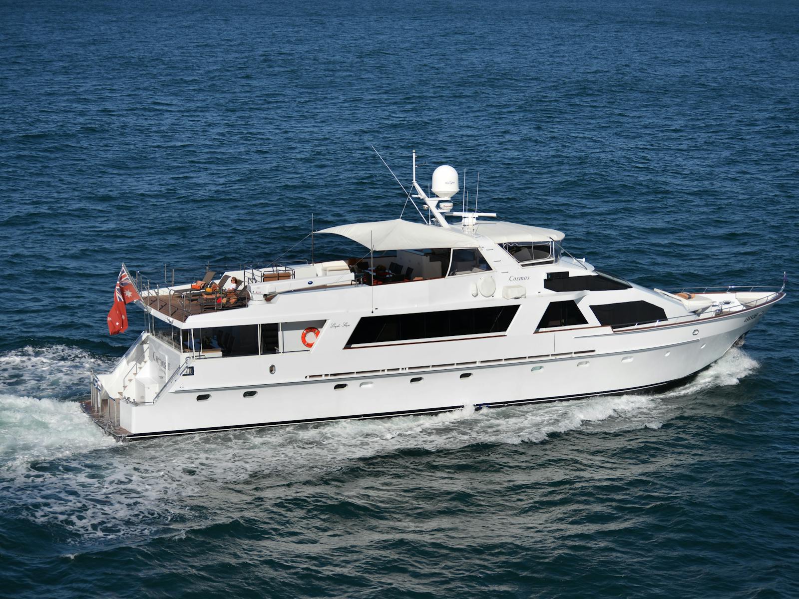 Sydney harbour escapes's boat