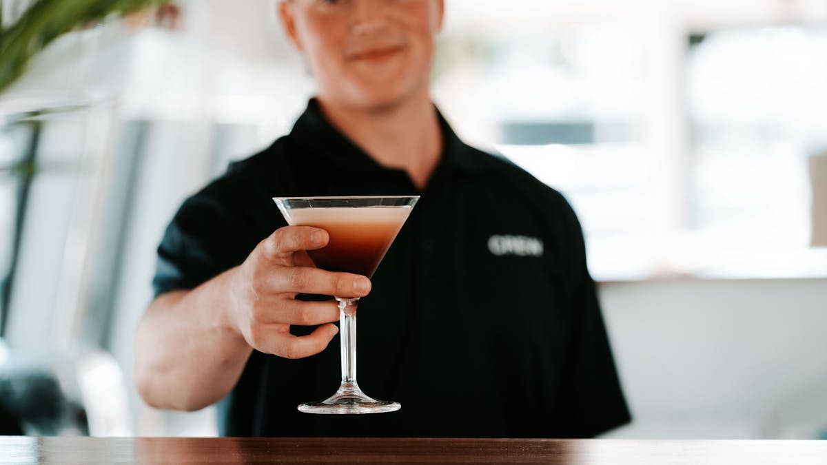 Espresso Martini Cocktails on The Boat Mooloolaba