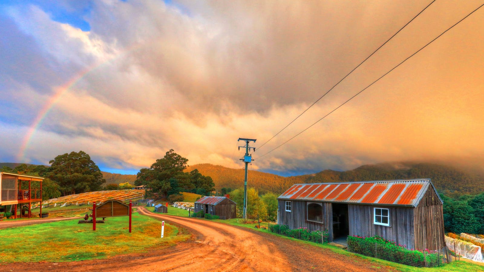Lovely heritage listed pickers huts