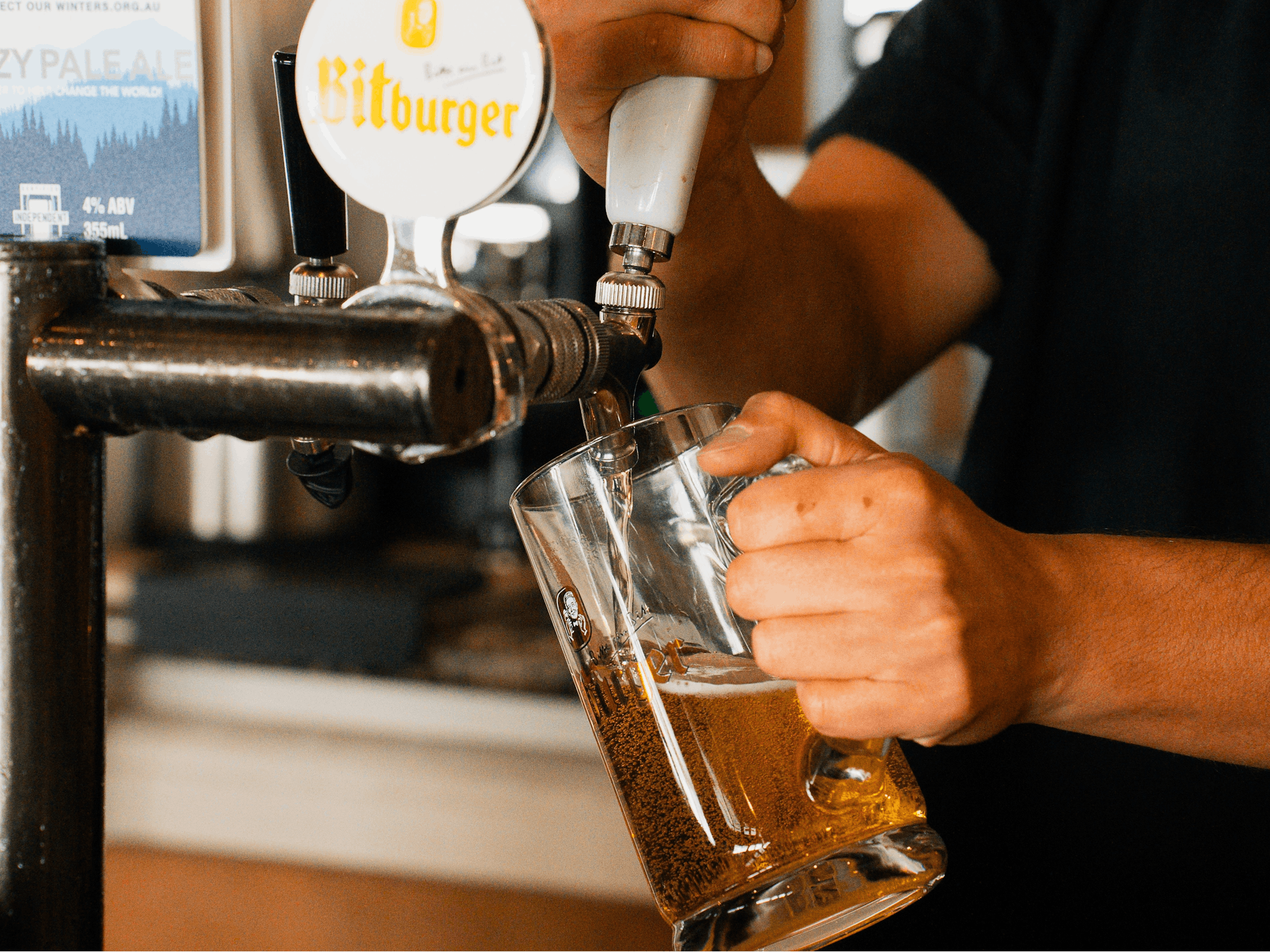 Bitburger on Tap