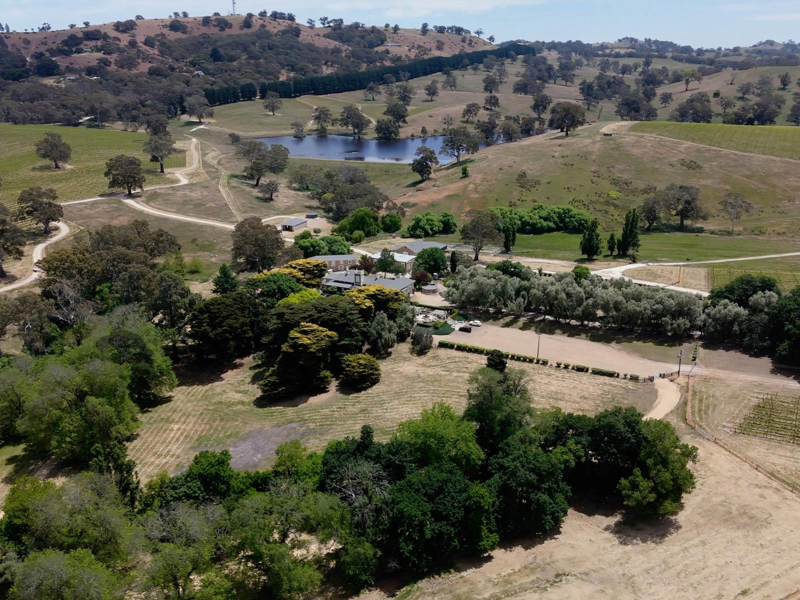 Aerial View of Corryton Park Property