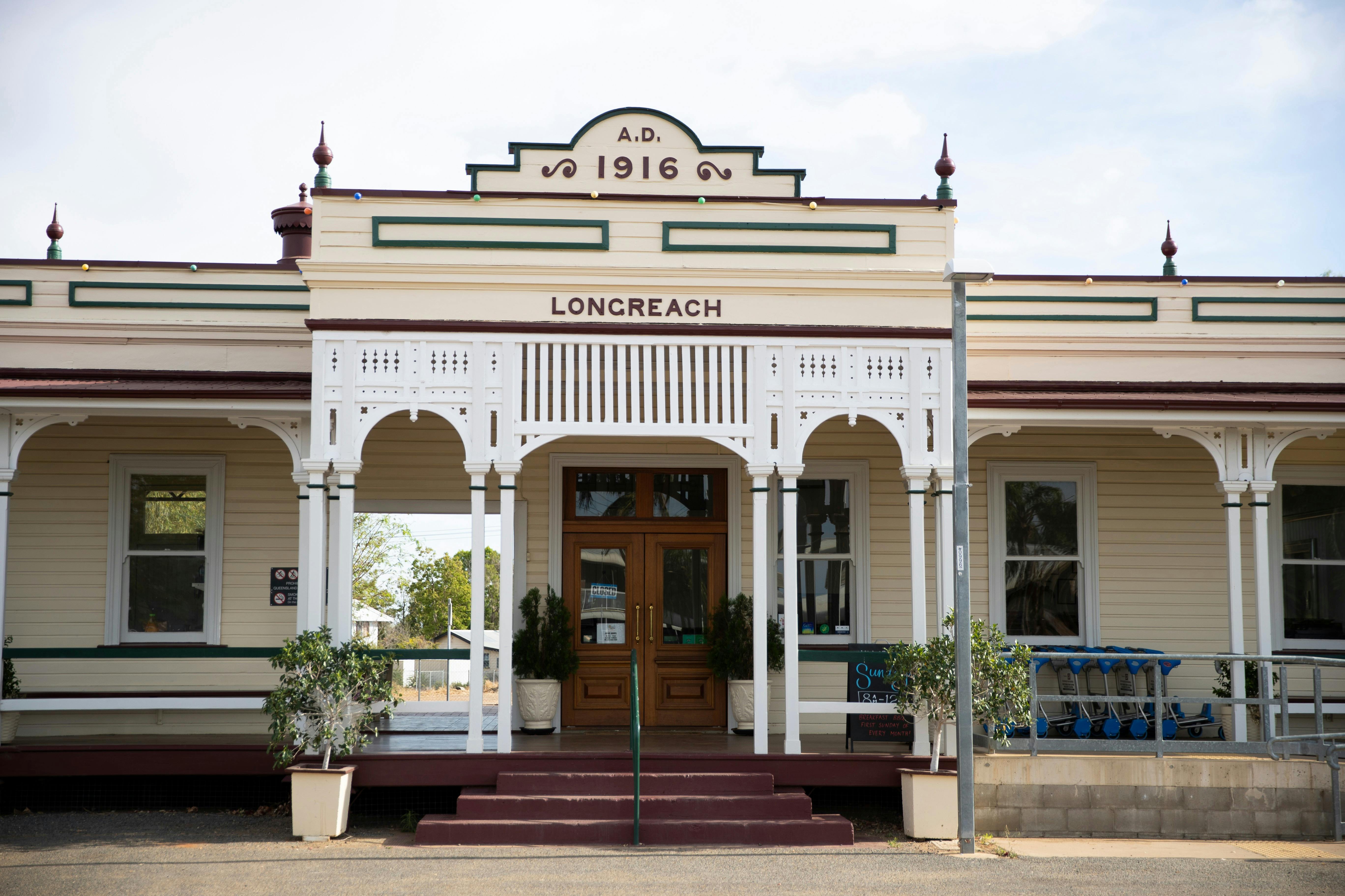 Historic Longreach Railway Station