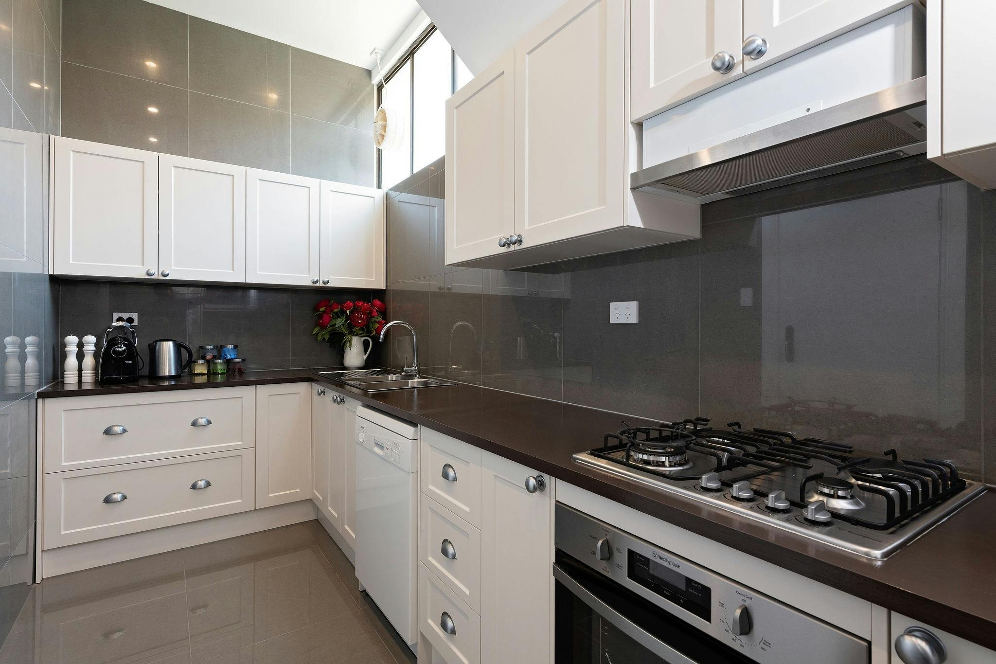 Fully equipped kitchen in King Apartment 1
