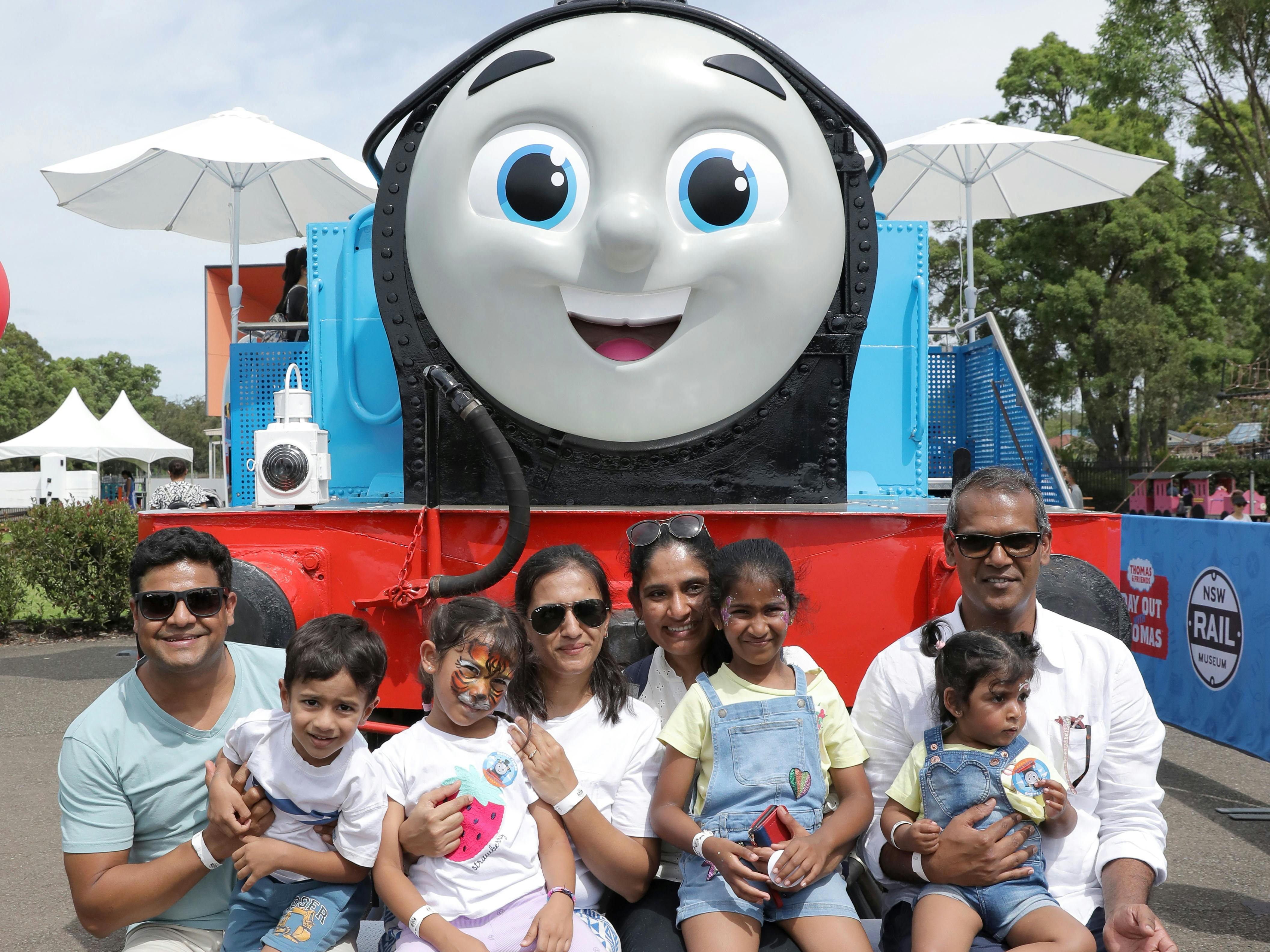 Thomas and friends at Day Out With Thomas