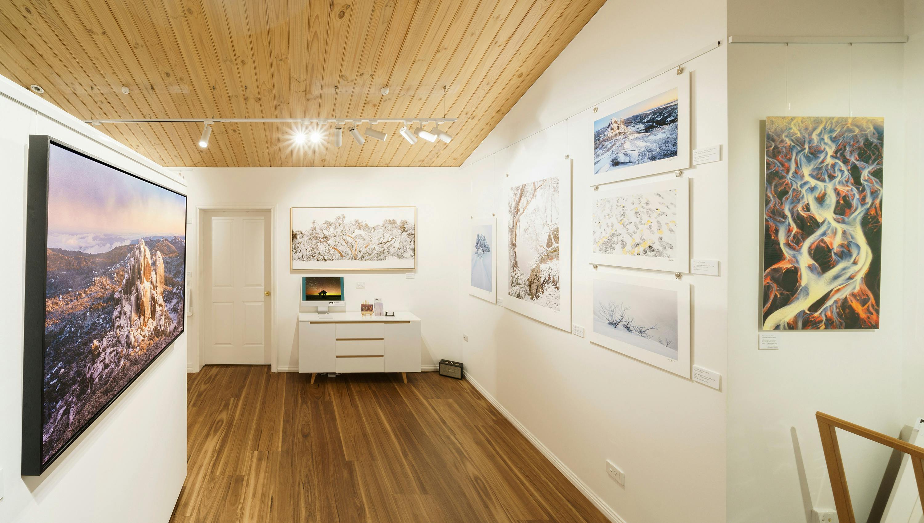 Photograph of Alpine Light Gallery interior