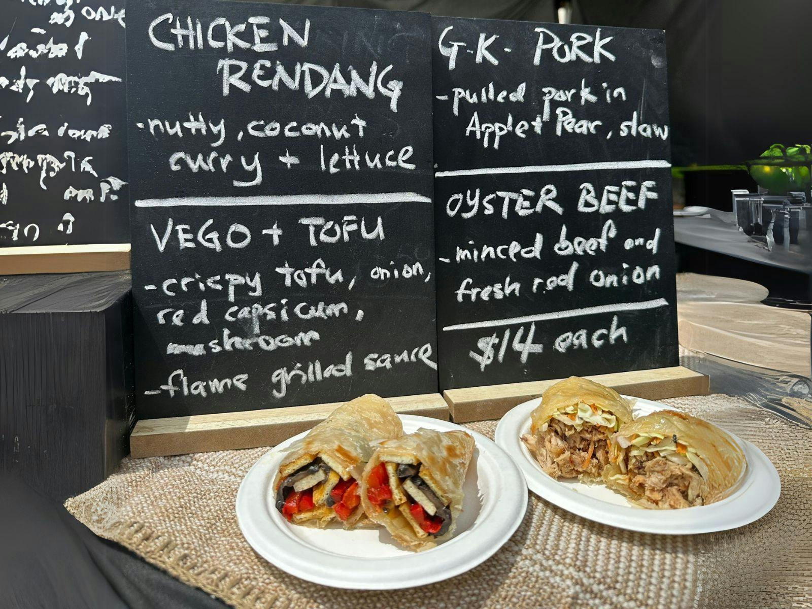 Cider and CAJE Malaysian Fusion Food